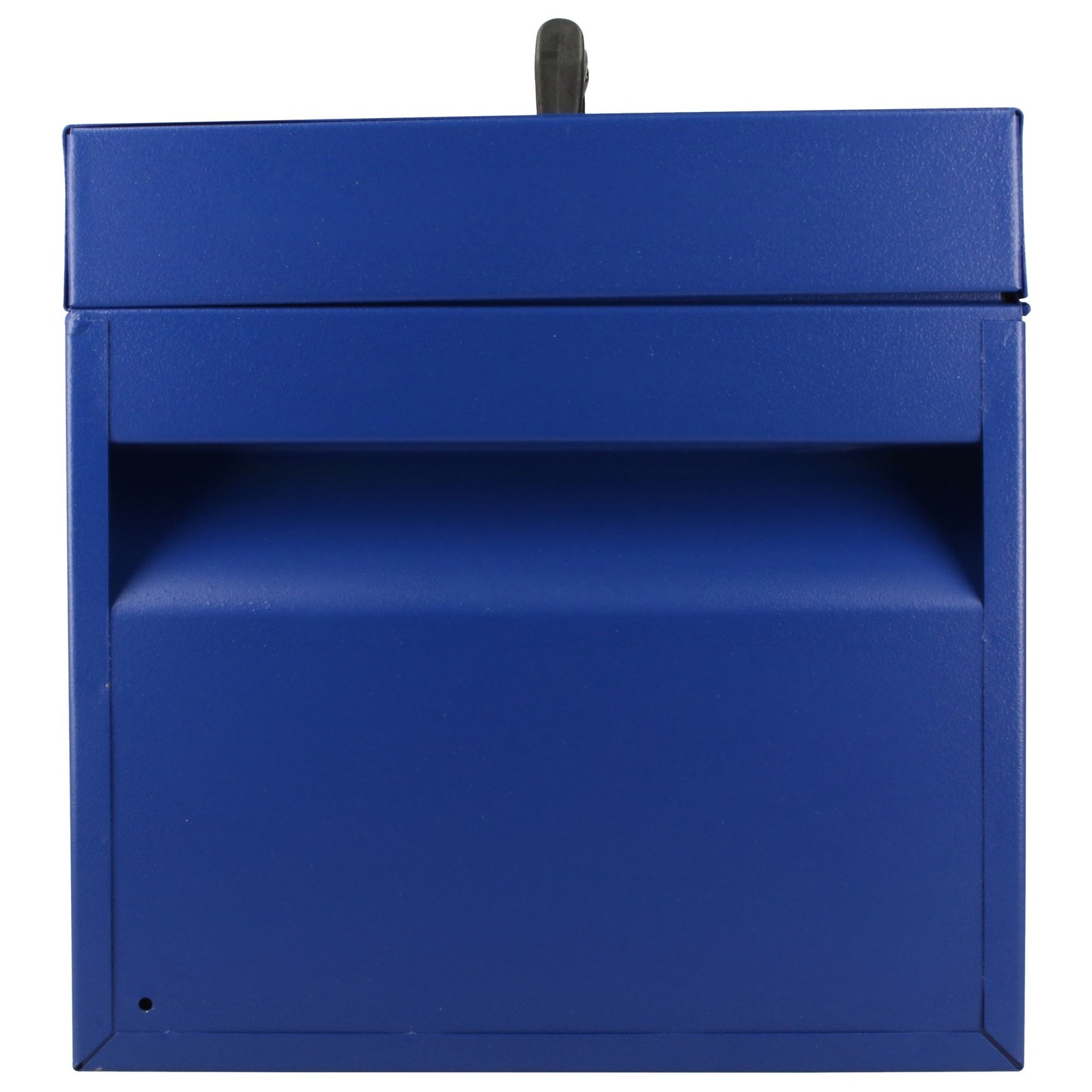 Caja portaherramientas métalica con asa plástica color azul 24" x 9" x 9" Urrea - Imagen 4