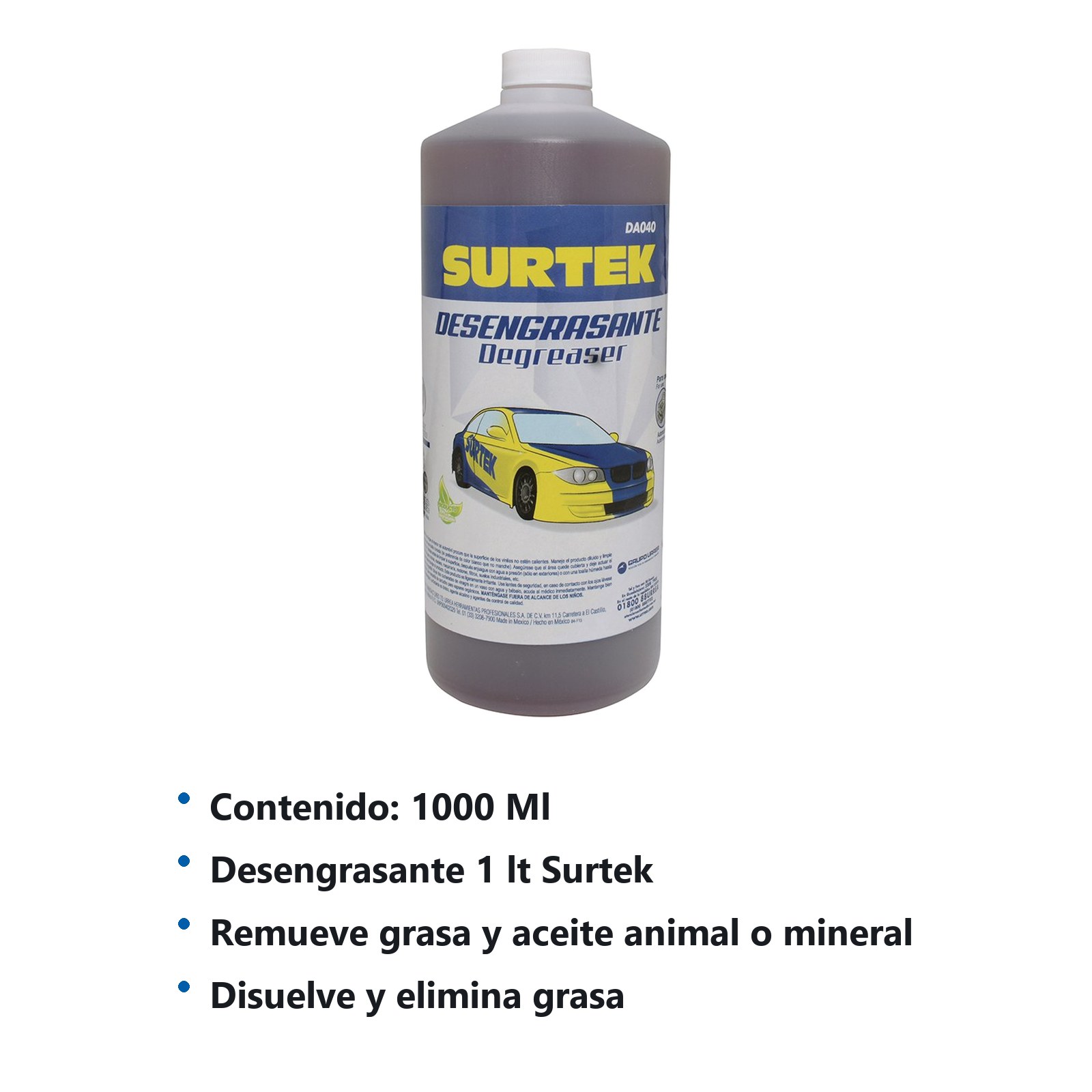 Desengrasante 1 lt Surtek - Imagen 2