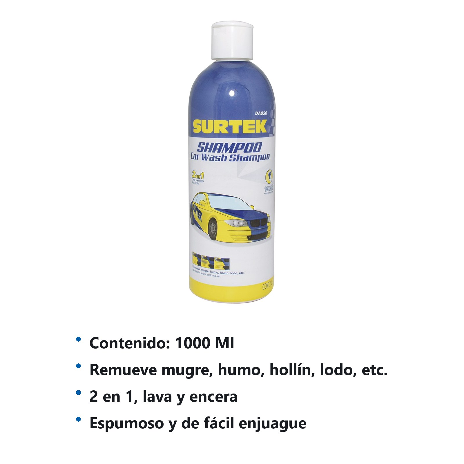 Shampoo para auto 1 Lt Surtek - Imagen 2