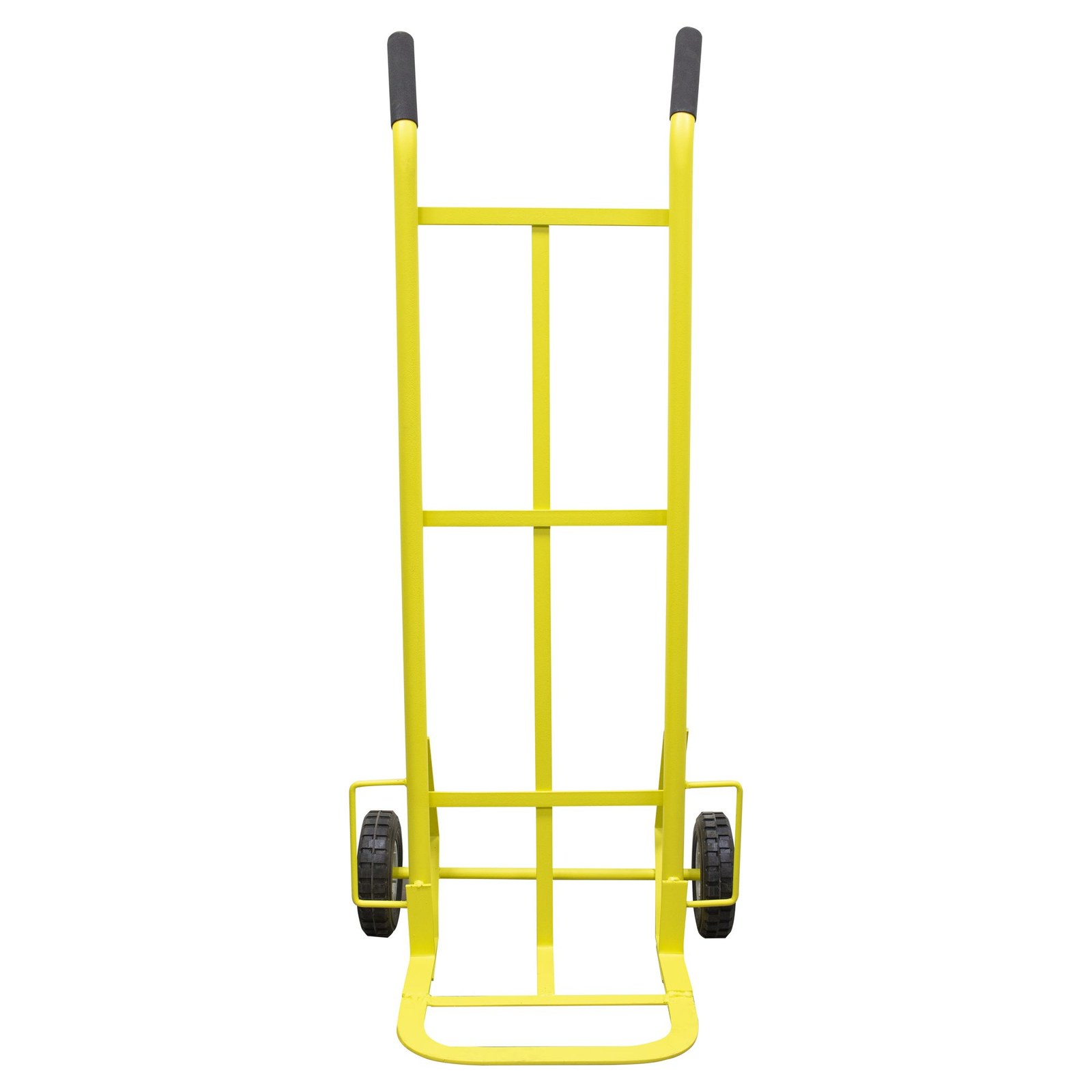 Diablo bodeguero capacidad 400 kg amarillo con llanta sólida Surtek - Imagen 2