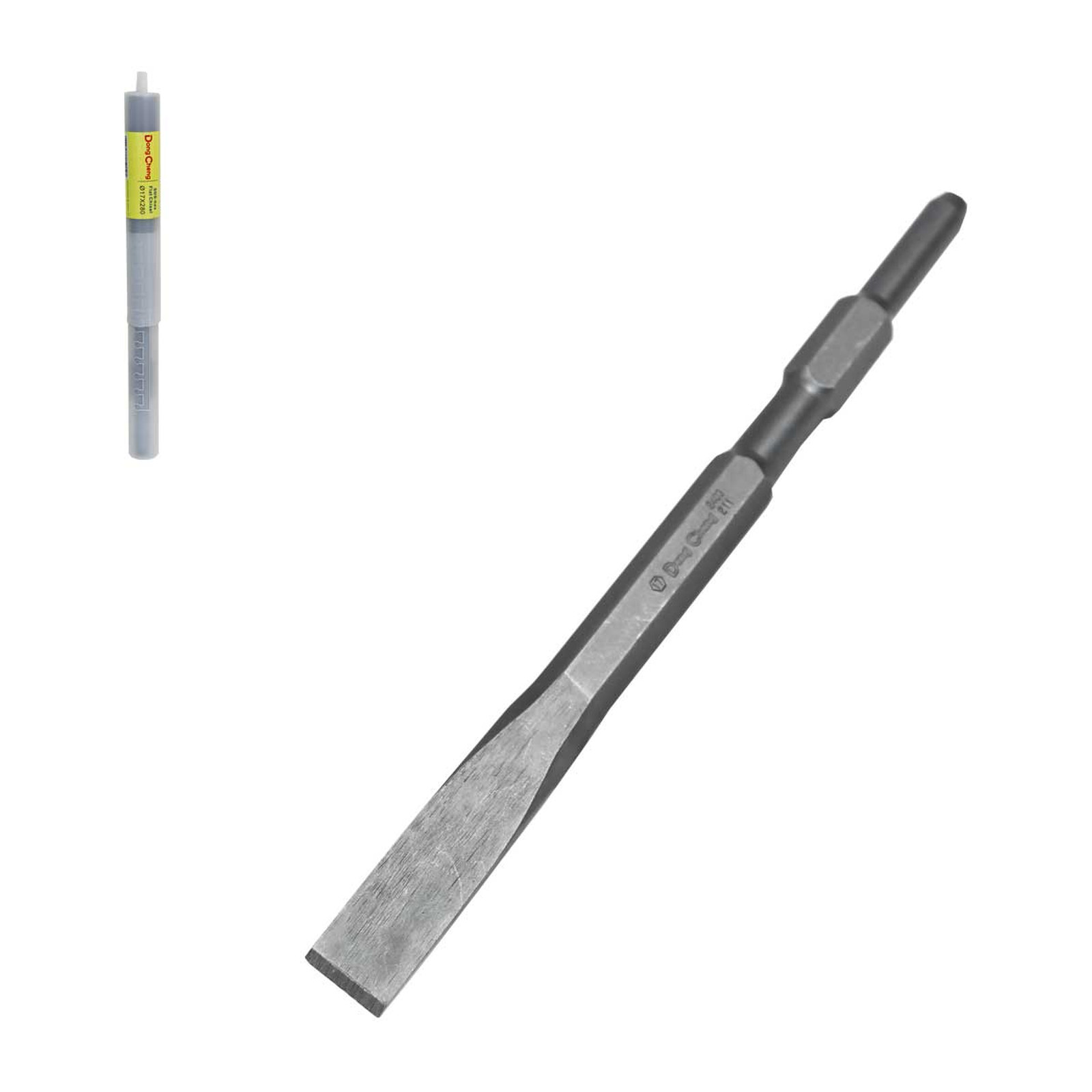 CINCEL PLANO HEXAGONAL 17 MM (PARA MARTILLO DEMOLEDOR DZG06-6S)