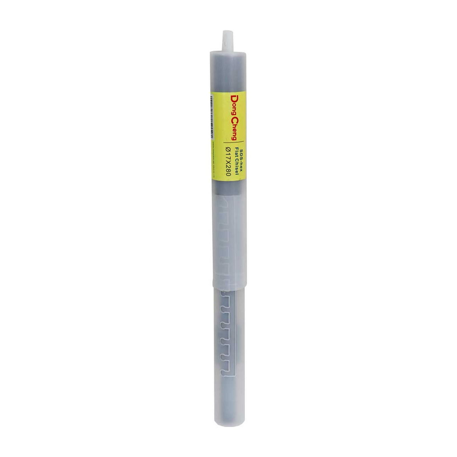 CINCEL PLANO HEXAGONAL 17 MM (PARA MARTILLO DEMOLEDOR DZG06-6S) - Imagen 4