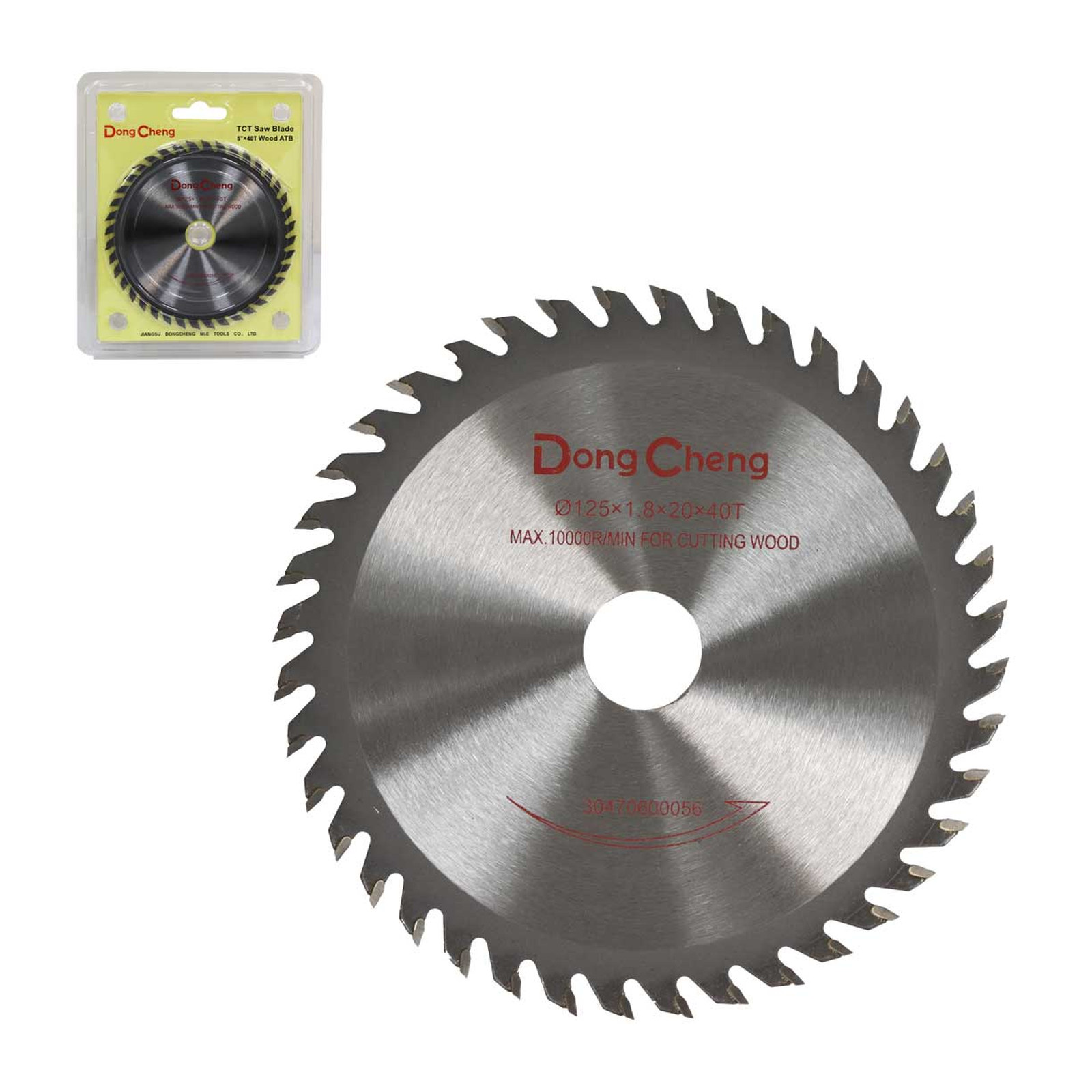 SIERRA CIRCULAR TCT 5" 24 DIENTES ATB PARA MADERA