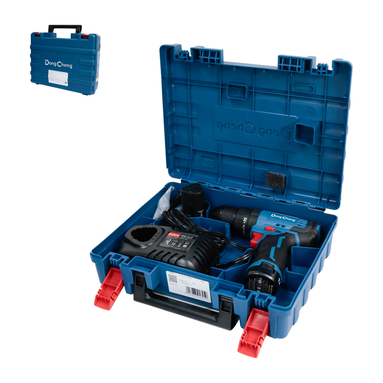 TALADRO PERCUTOR INALÁMBRICO BRUSHLESS 3/8" 12V MAX 35 N·M – KIT CON 2 BATERÍAS 2.0AH