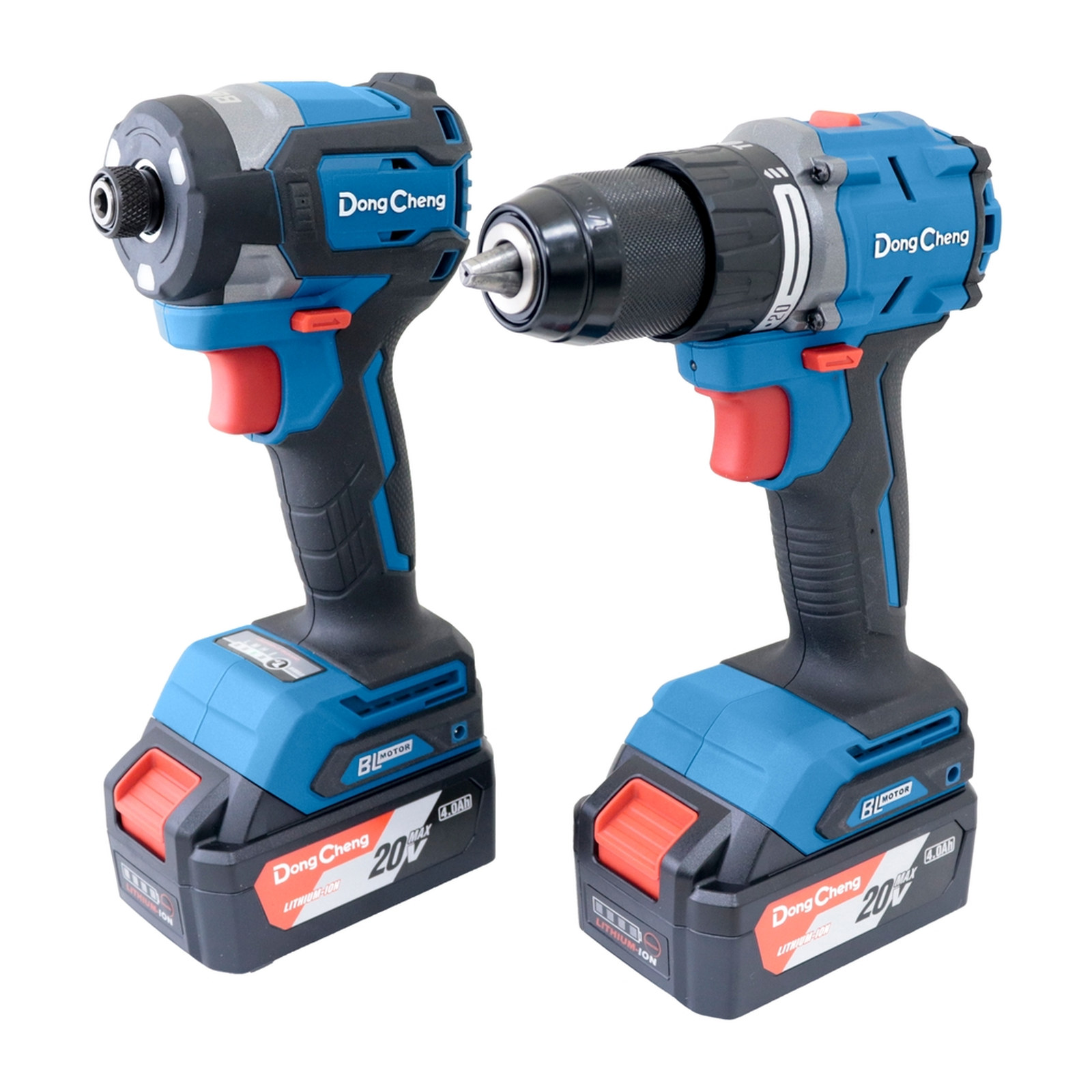KIT TALADRO + ATORNILLADOR INALAMBRICO SIN CARBONES 20V MAX/4.0Ahx2 (DCPL208 + DCJZ2060i) - Imagen 2