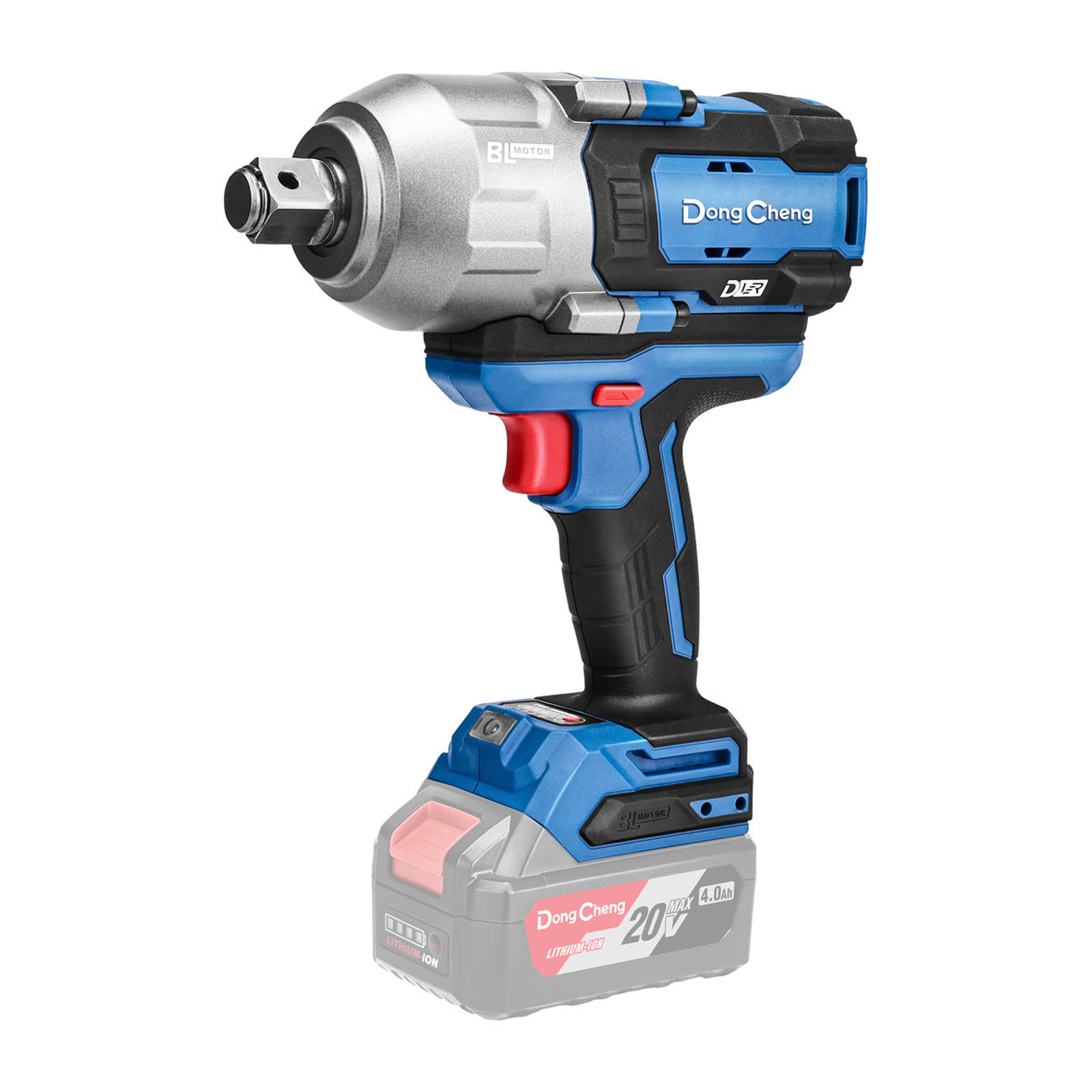 LLAVE D/IMPACTO INALAM. SIN CARBONES 20V 3/4" 1700RPM 2300IPM 950/1255FT/LBS (SIN BATERIA)