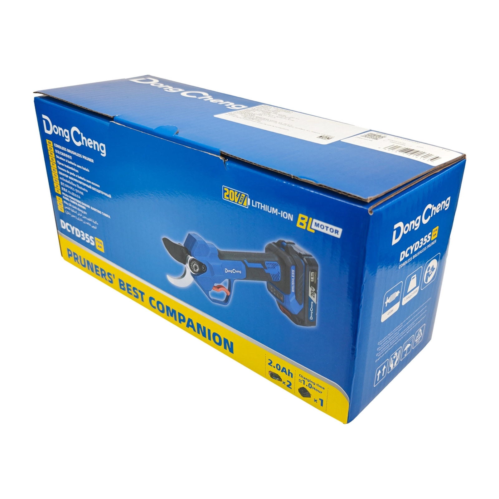 TIJERA PODADORA INALÁMBRICA BRUSHLESS 20V MAX 35 MM – KIT CON 1 BATERÍA 2.0AH - Imagen 4