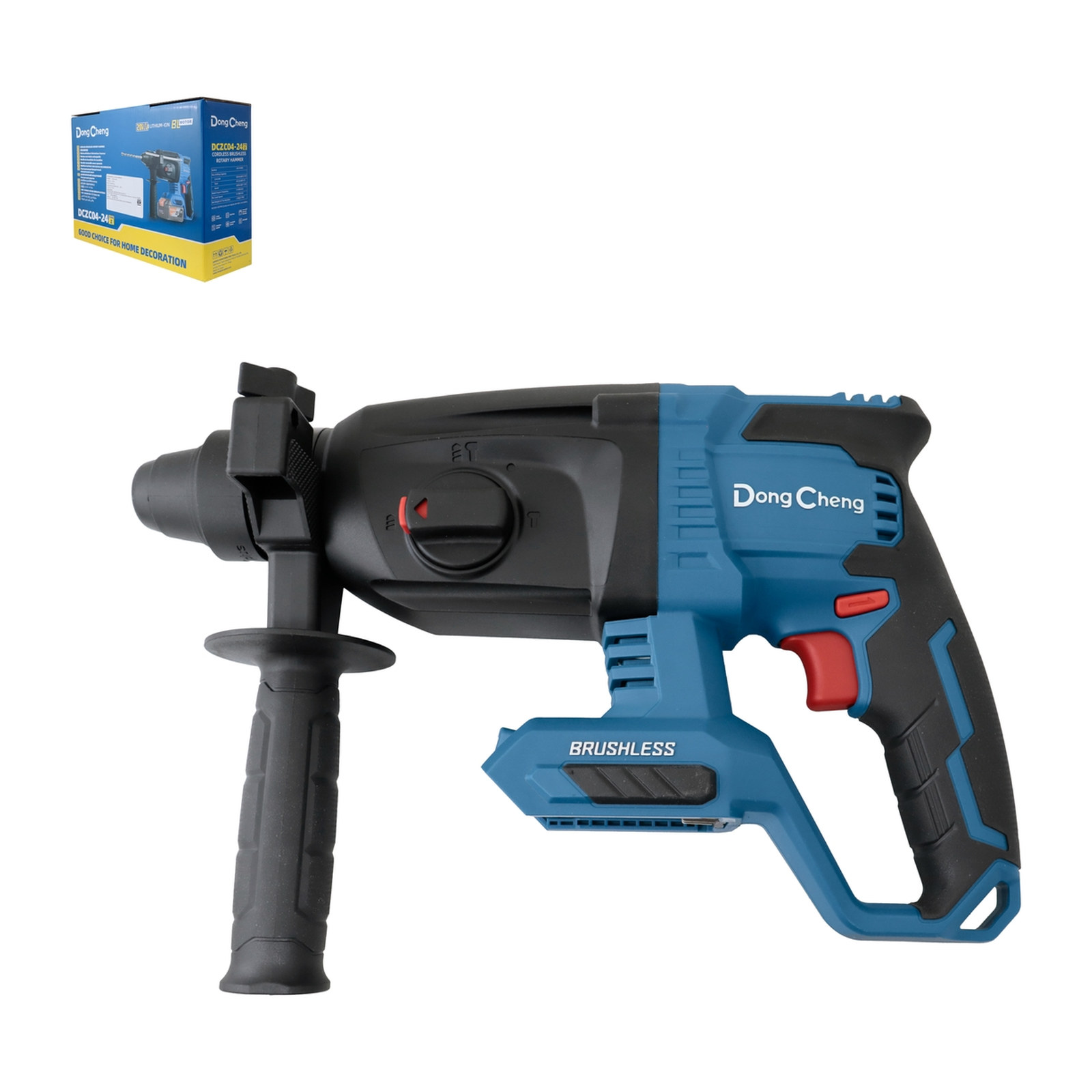 ROTOMARTILLO SDS PLUS INALAMBRICO SIN CARBONES 20V MAX 1000 RPM 4500 IPM (SIN BATERIA)