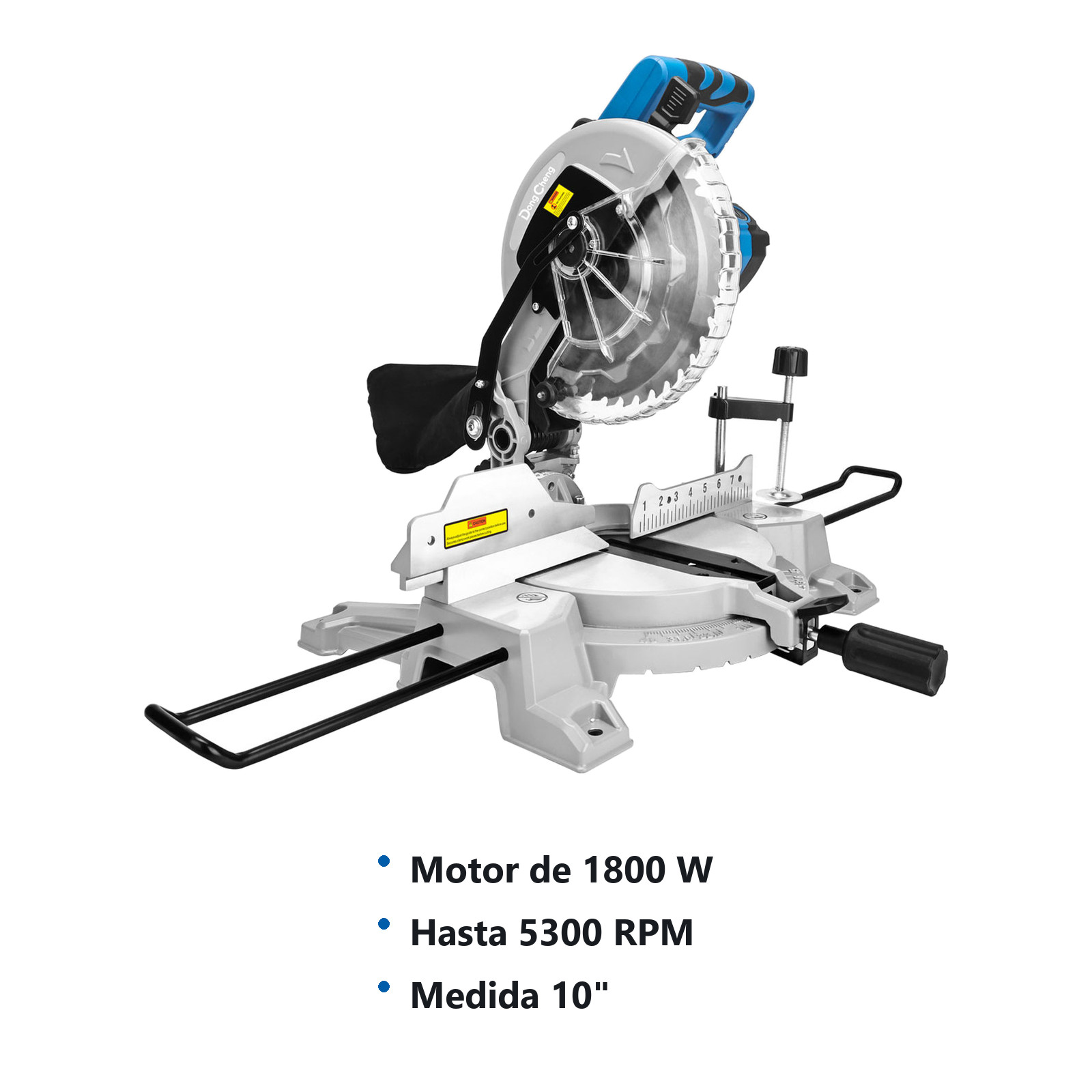 SIERRA DE INGLETE ELECTRICA 10" 1800W 5300 RPM - Imagen 2