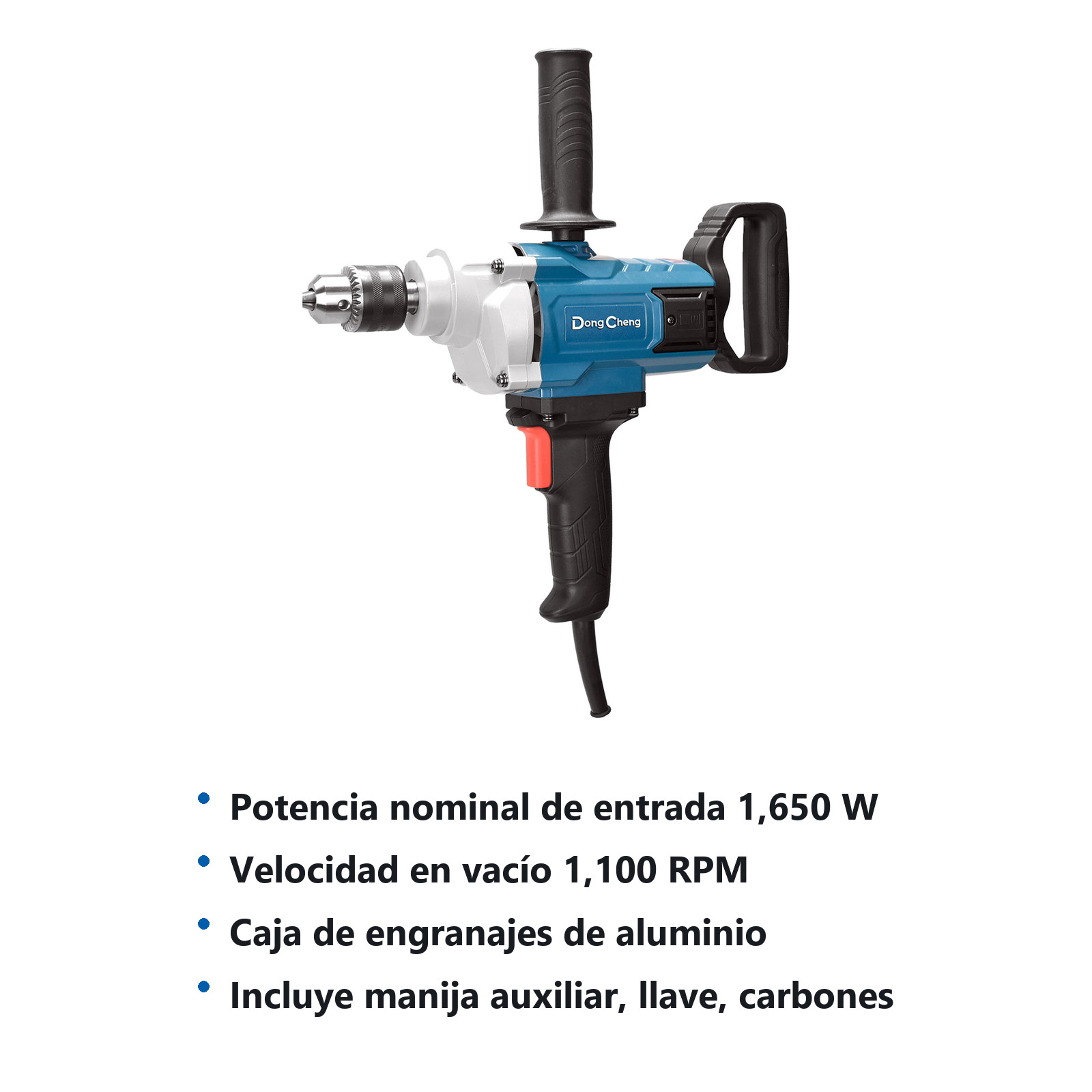 TALADRO 1650 W 1100 RPM - Imagen 2