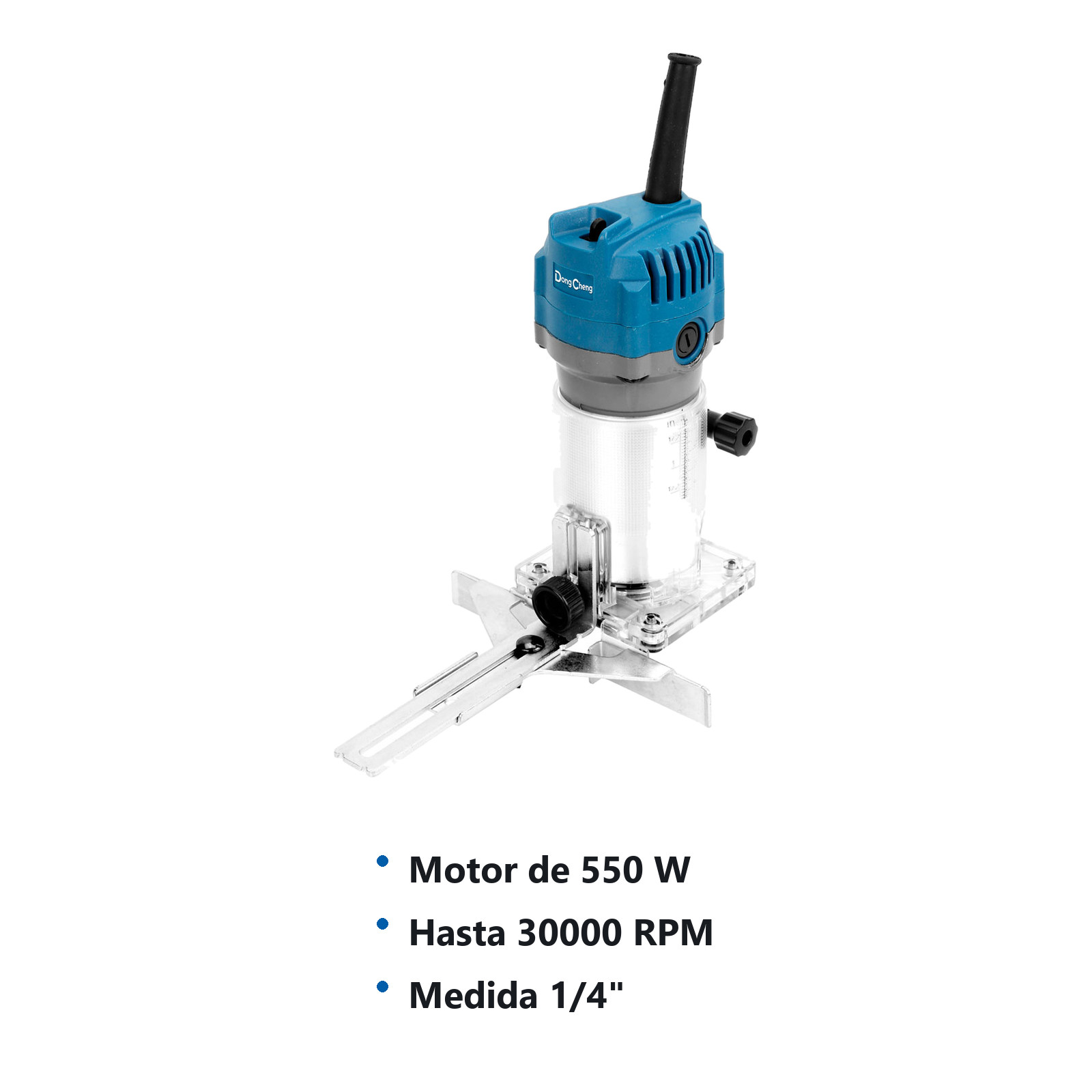 RECORTADORA 550 W 1/4" 30000 RPM - Imagen 2