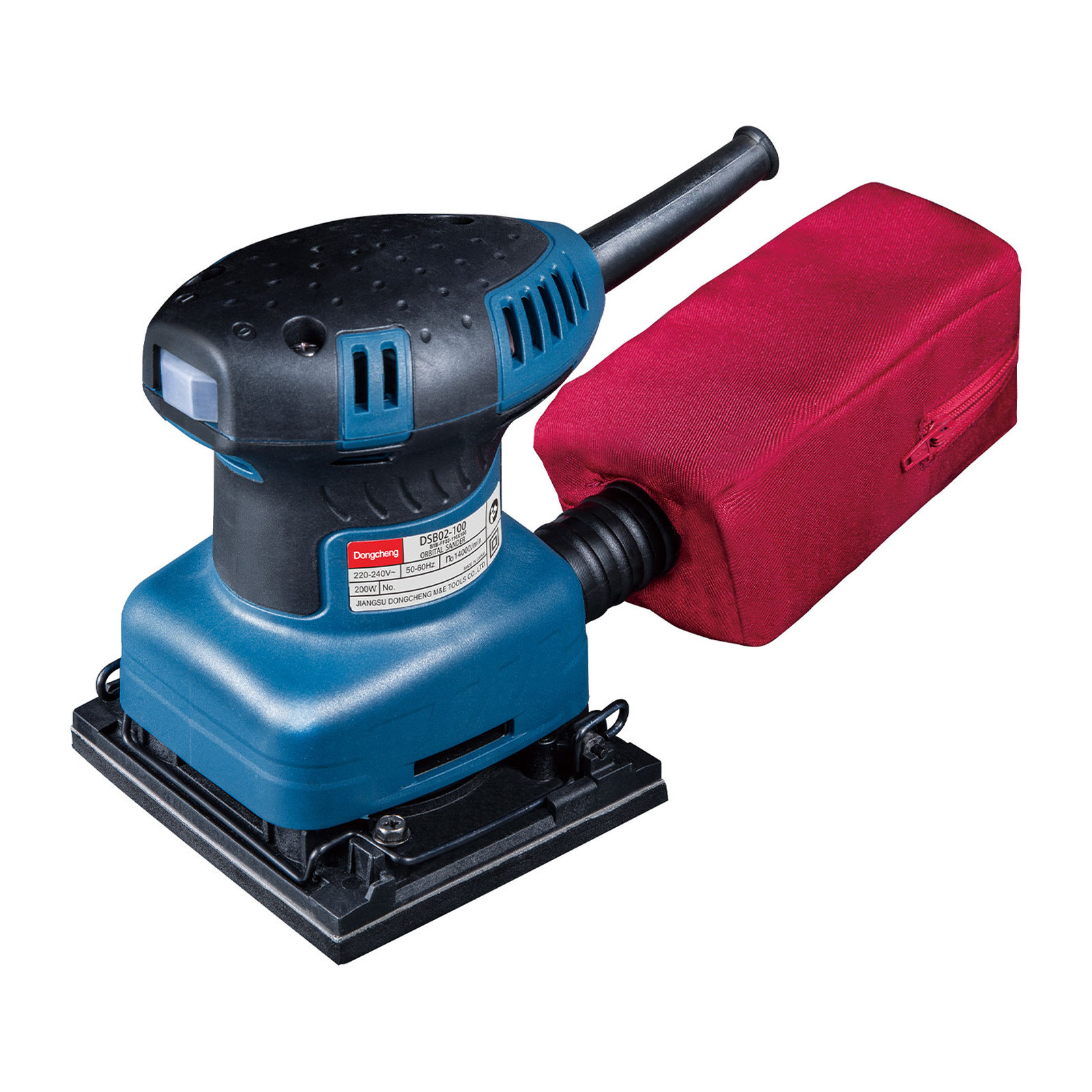 Lijadora Plana Orbital DONGCHENG 200 W 14000 OPM 4" x 4-3/8"