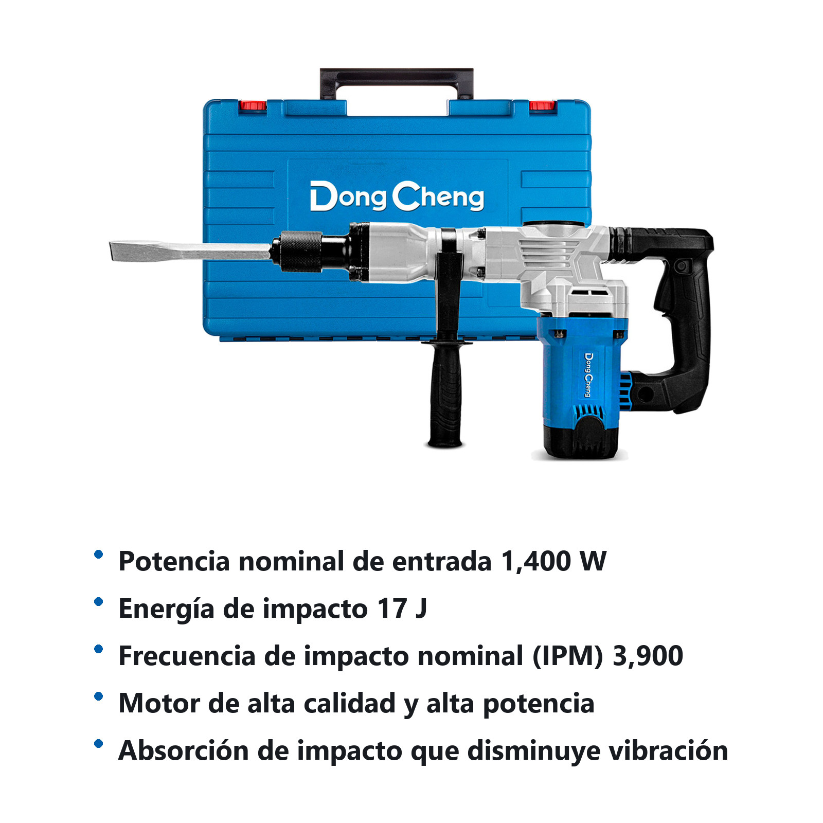 MARTILLO DEMOLEDOR 1400 W 3900 IPM - Imagen 2