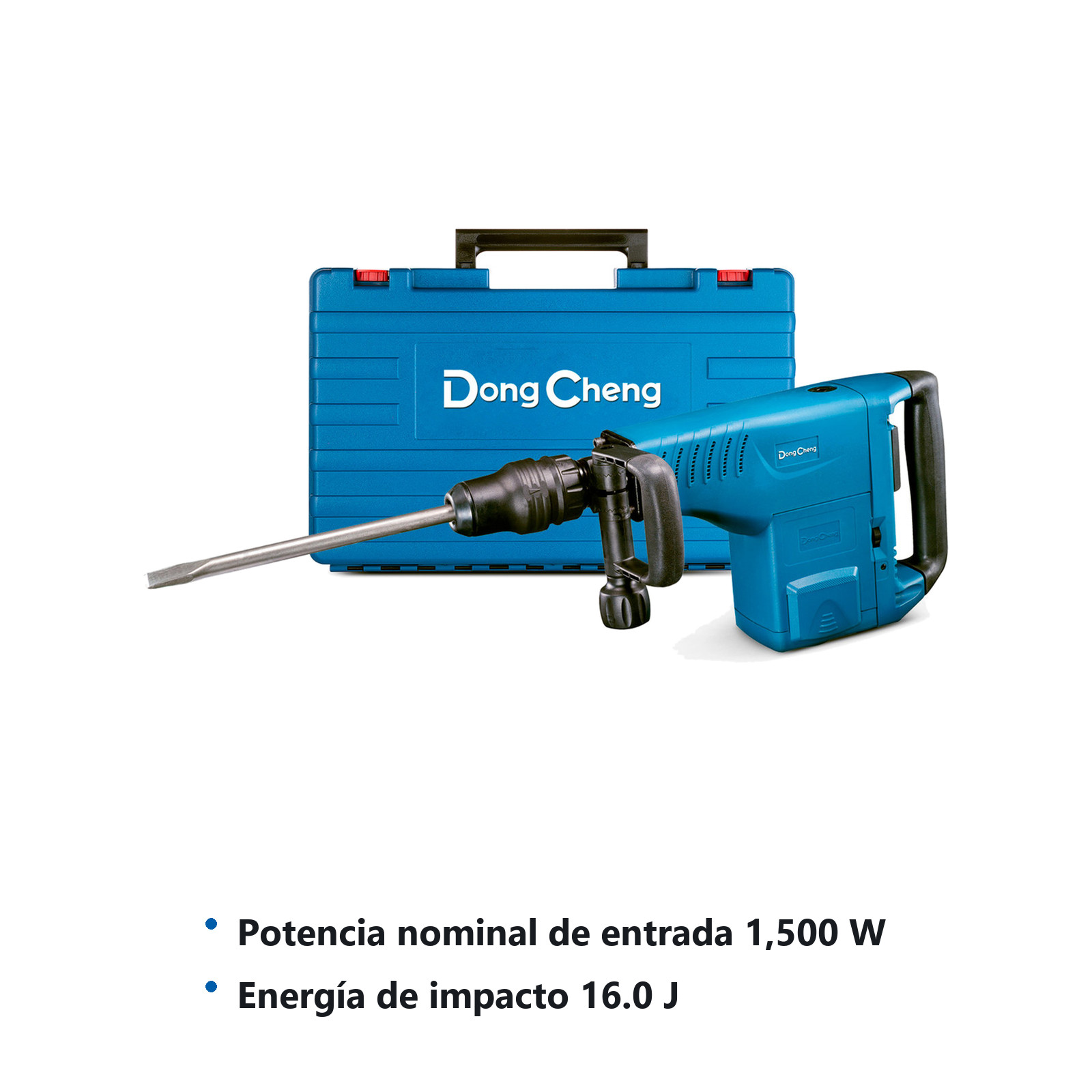 MARTILLO DEMOLEDOR SDS MAX 1500 W 1890 IPM - Imagen 2
