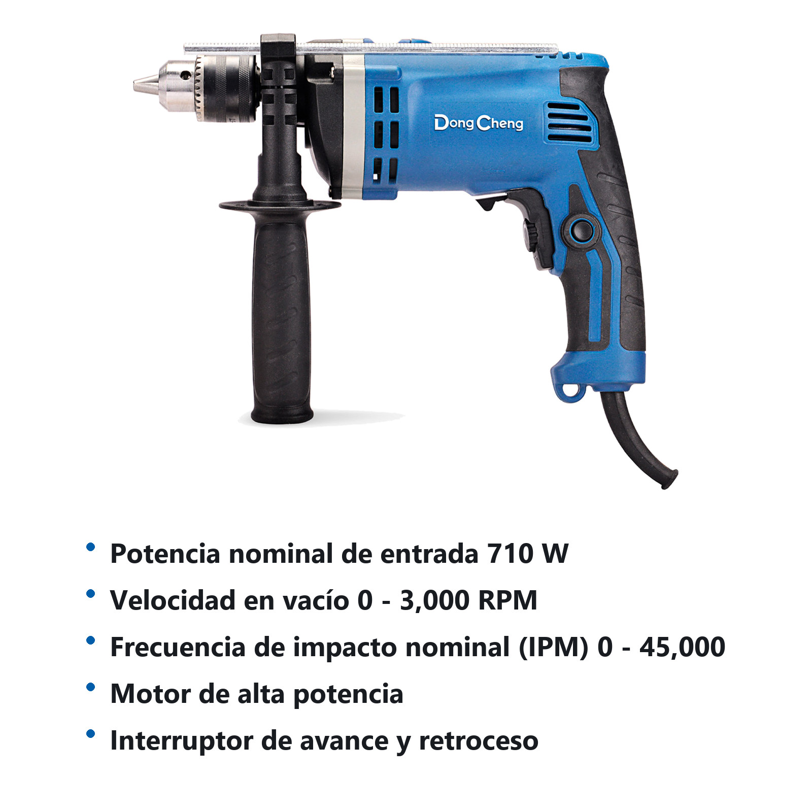 ROTOMARTILLO 710 W 3000 RPM 45000 IPM - Imagen 2