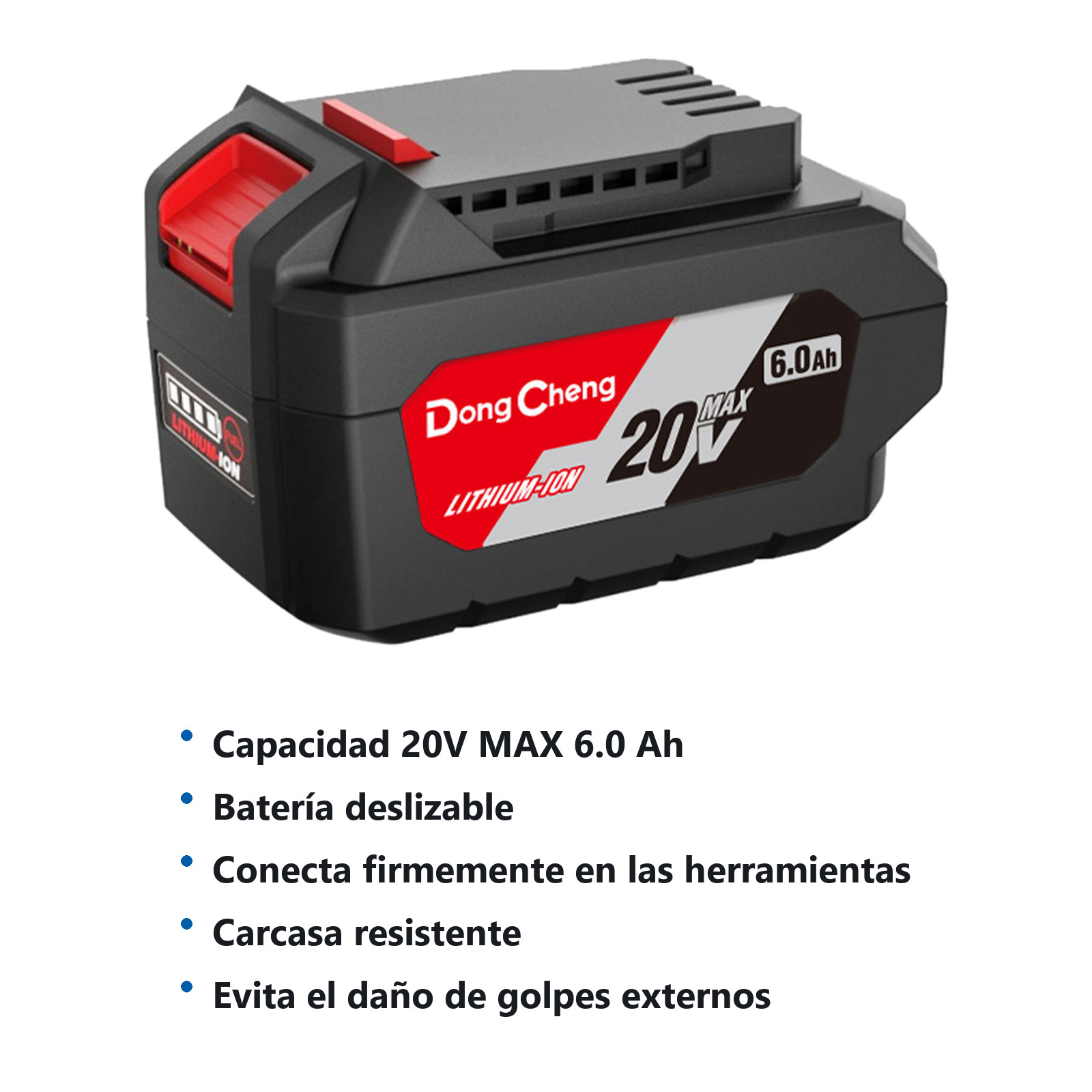 BATERIA IONES DE LITIO 20V MAX 6.0Ah - Imagen 2