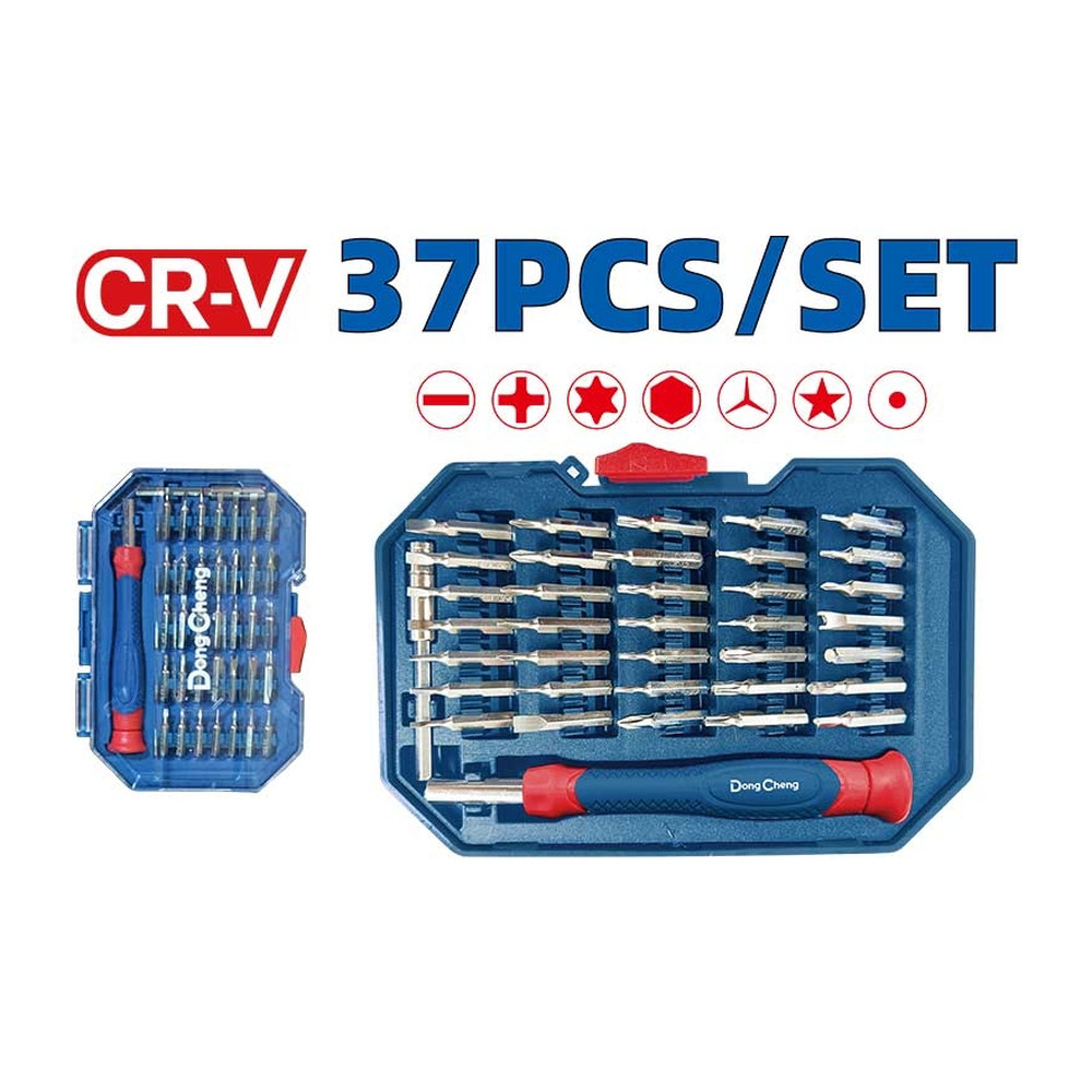 JUEGO DE DESTORNILLADOR DE PRECISION 37 PIEZAS
