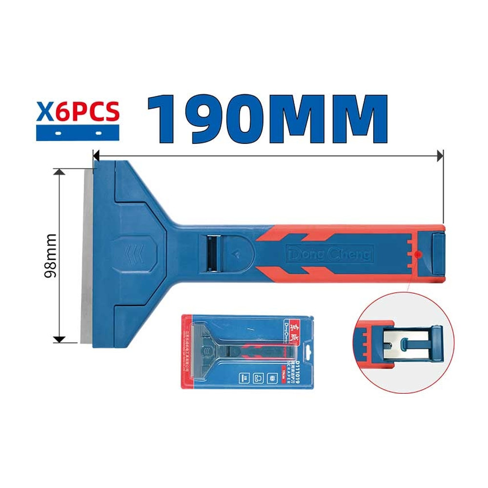 RASPADOR METALICO 190 MM