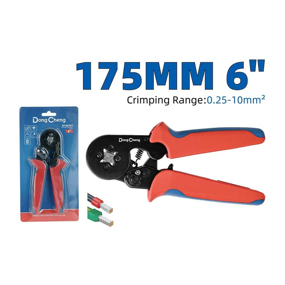PINZAS CRIMPADORA DE TRINQUETE 6"