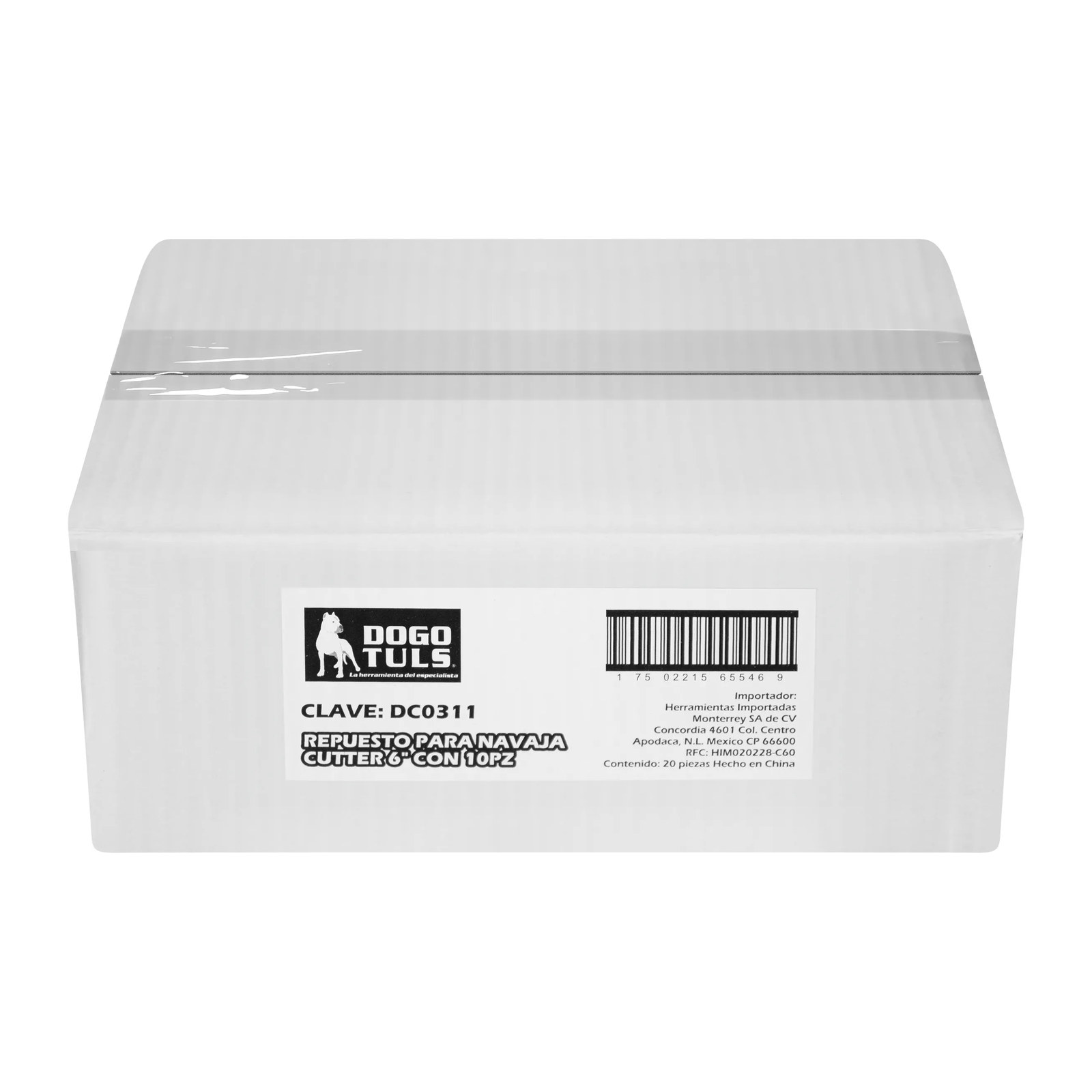 REPUESTO PARA NAVAJA CUTTER 6" CON 10PZ