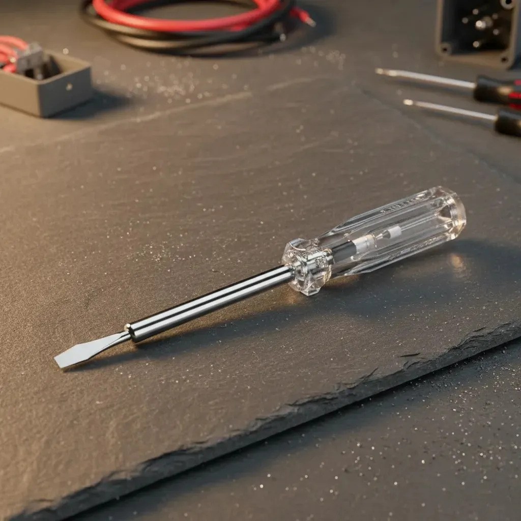 Probador de voltaje de corriente alterna 100 V- 500 V, 19 cm Surtek - Imagen 2