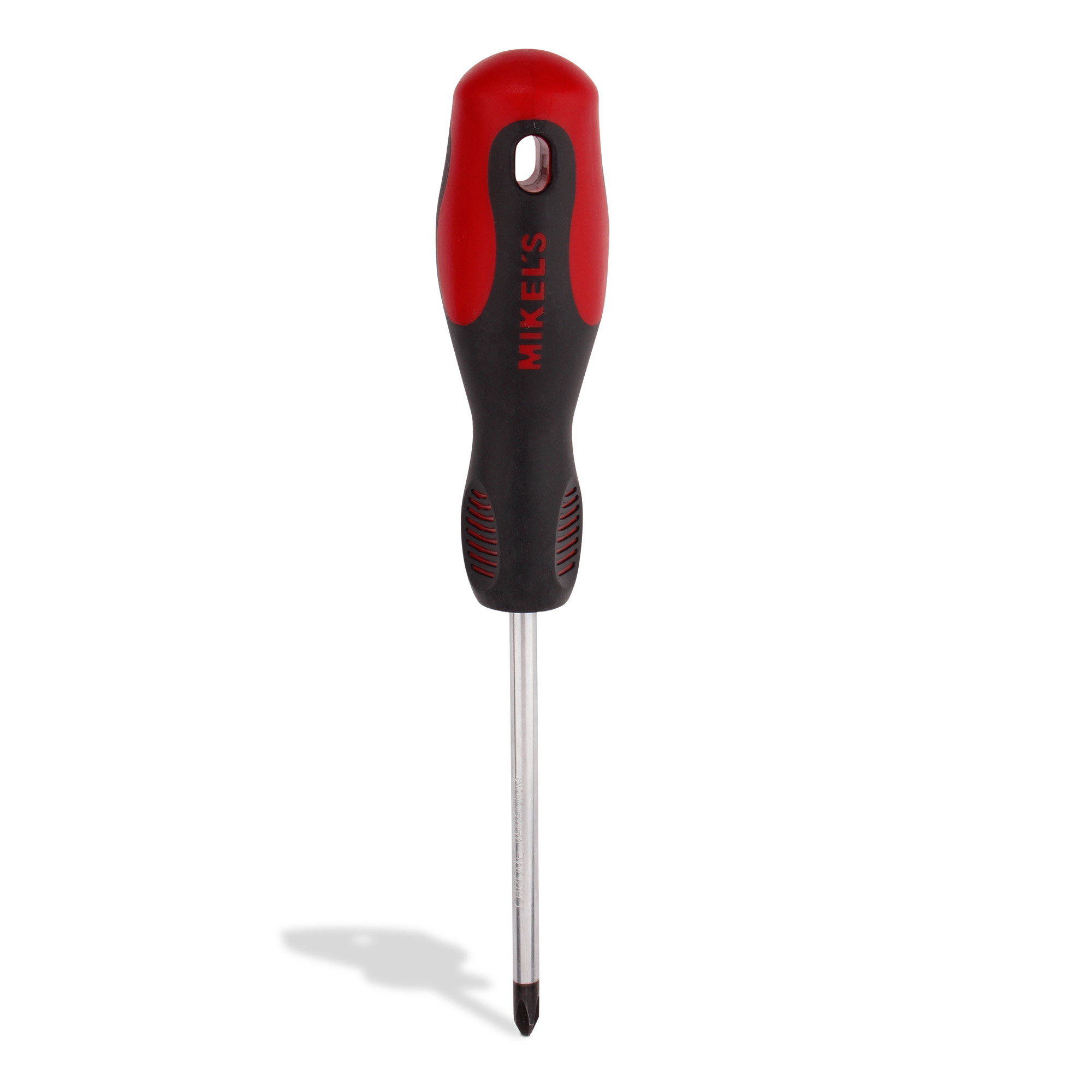 MIKELS DCB-144 Desarmador de cruz 1/4” x 4” cromo vanadio magnetizado