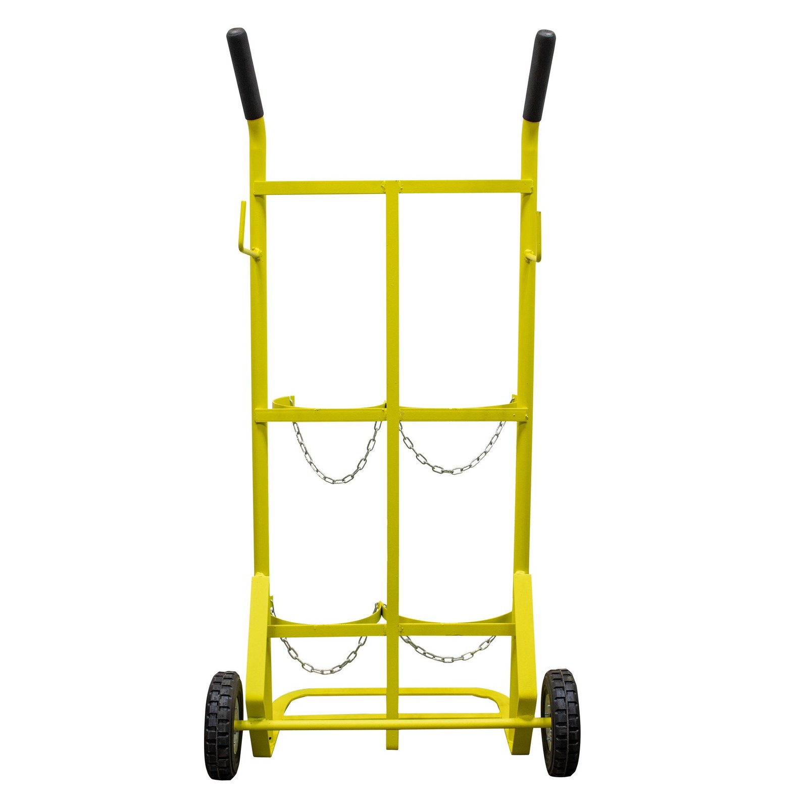 Diablo para cilindros o tanques capacidad 2 cilindros con llanta sólida Surtek - Imagen 3