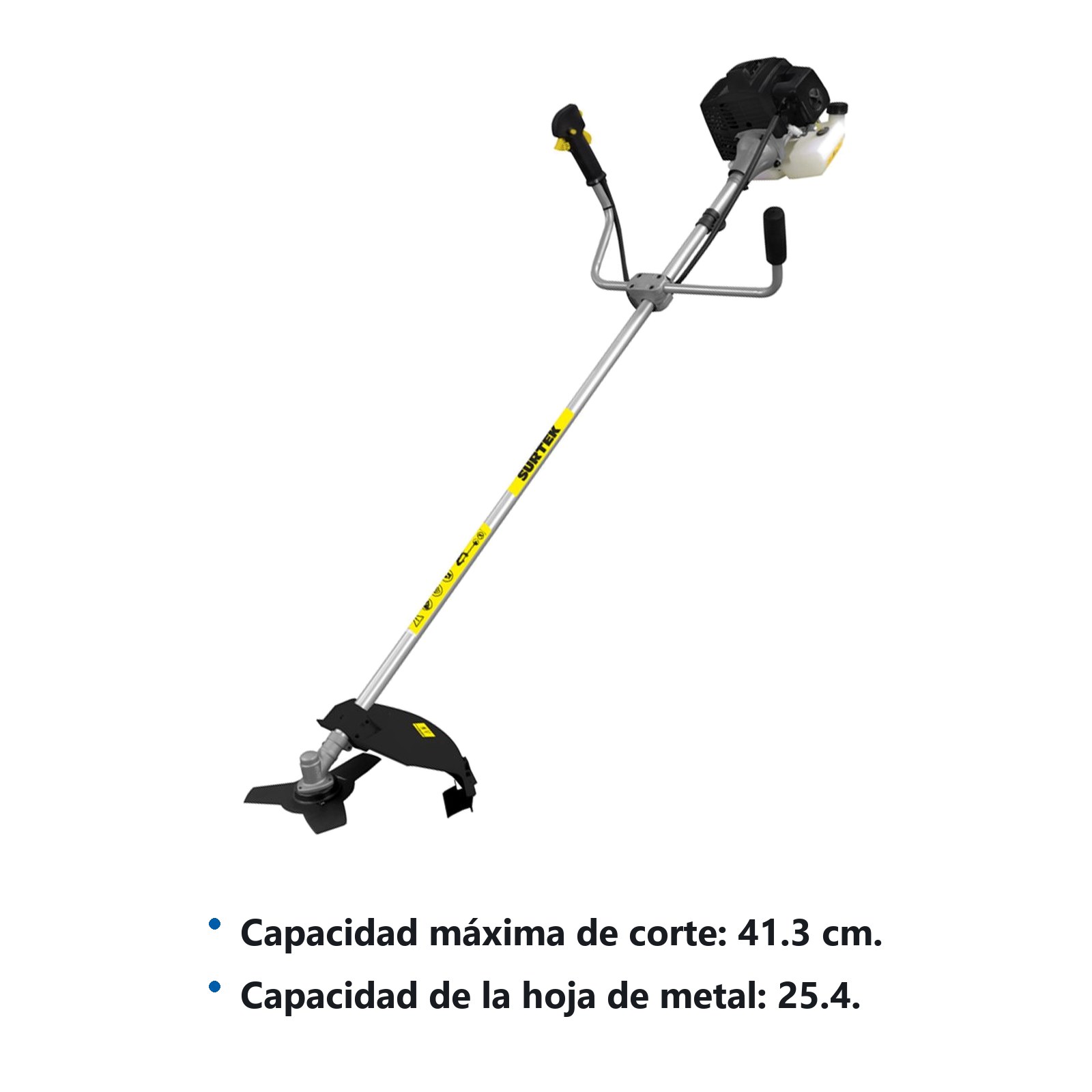 Desbrozadora a gasolina recta 16.3" 26 cc Surtek - Imagen 2