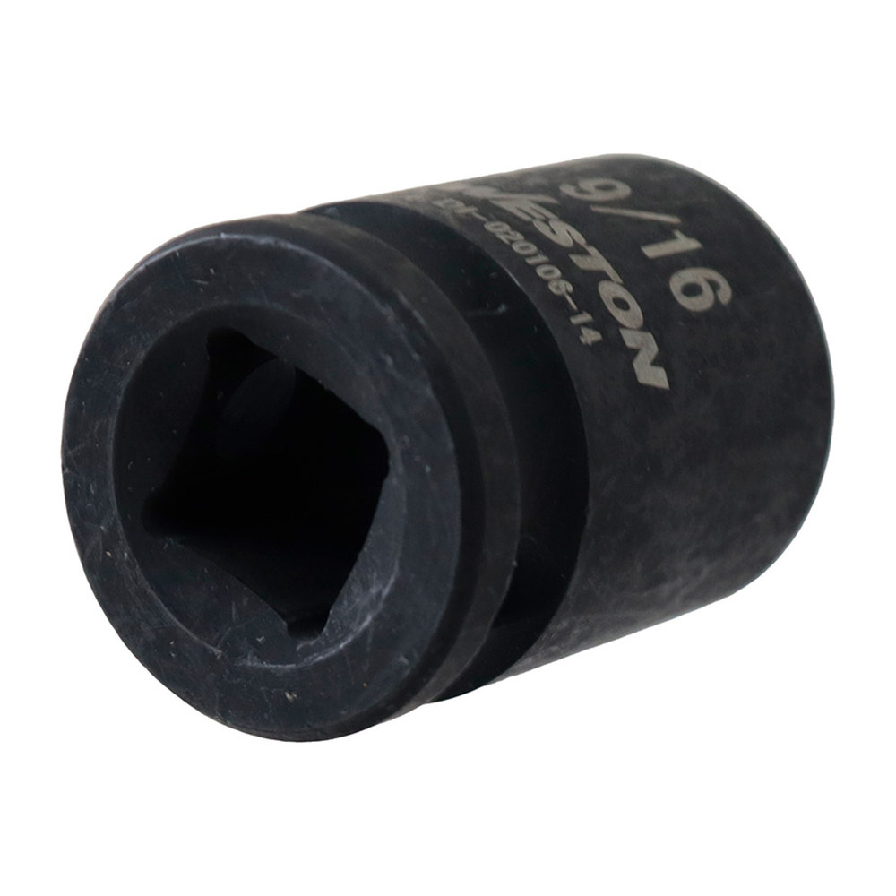 DADO DE IMPACTO CORTO CUADRO 3/8" 6 PUNTAS 9/16" - Imagen 2
