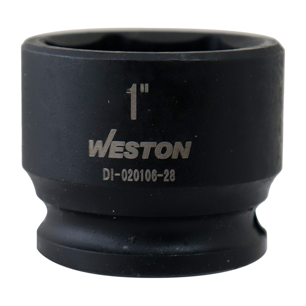 DADO DE IMPACTO CORTO CUADRO 3/8" 6 PUNTAS 1"