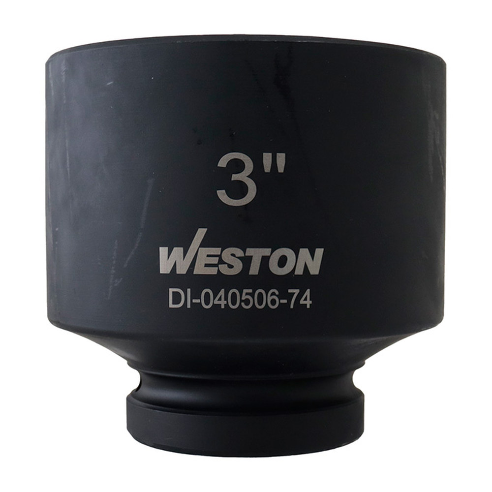 DADO DE IMPACTO CORTO CUADRO 1" 6 PUNTAS 3"
