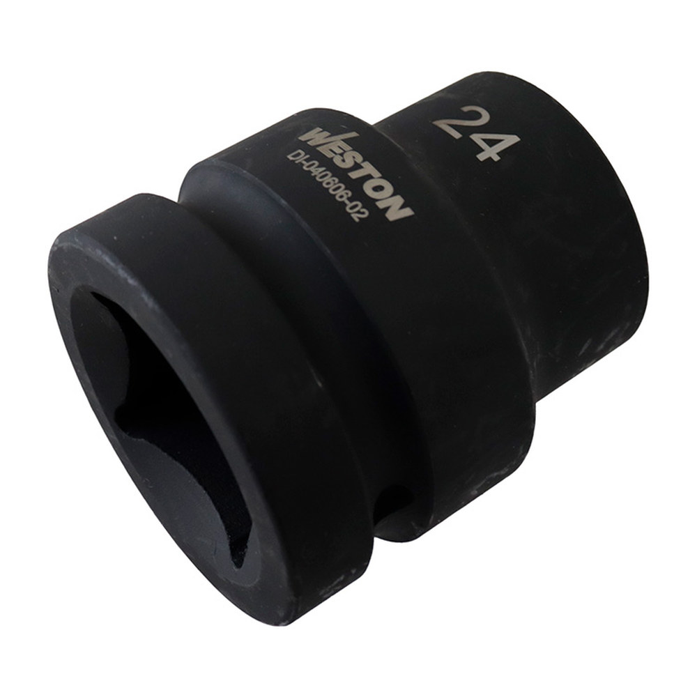 DADO DE IMPACTO CORTO CUADRO 1" 6 PUNTAS 24 MM - Imagen 2