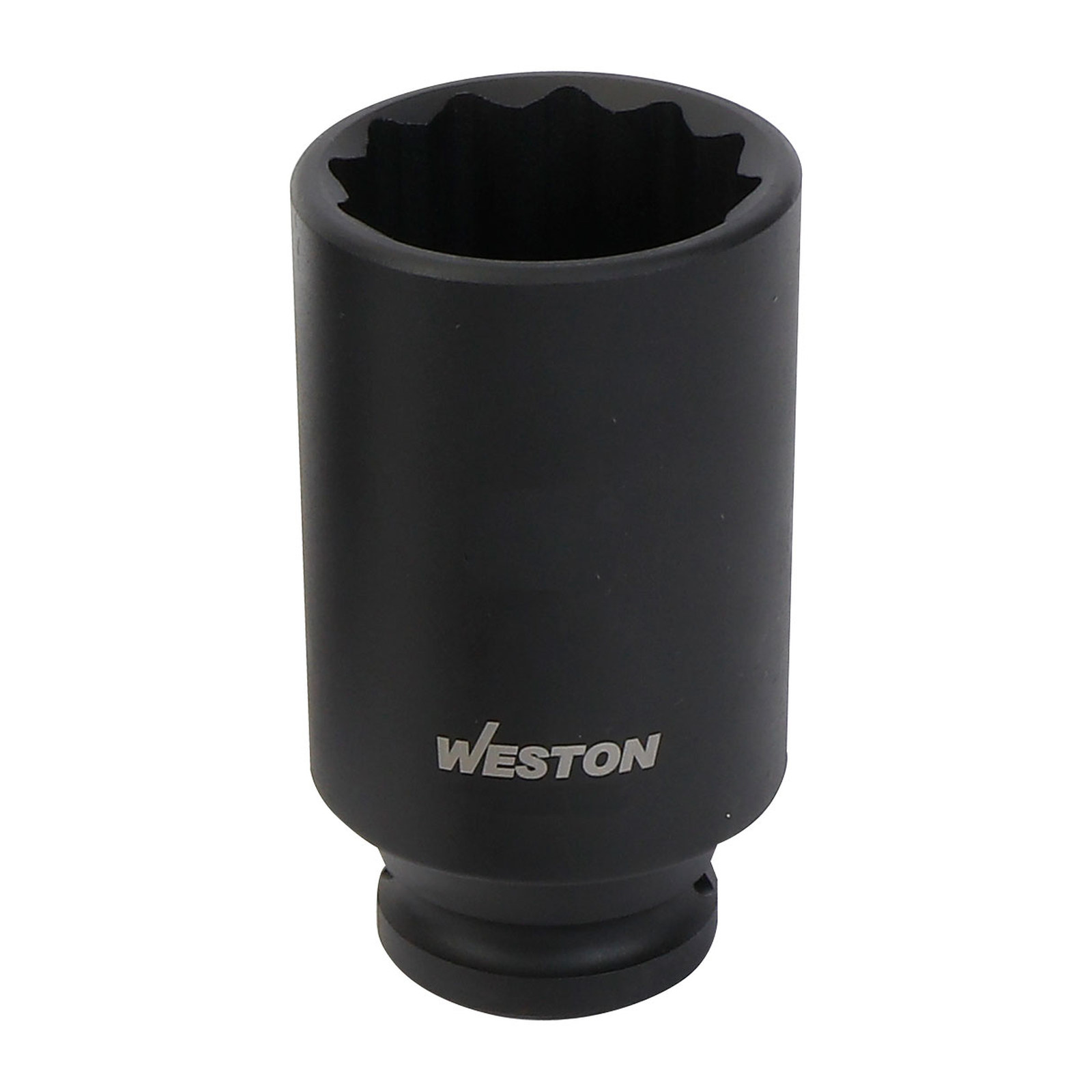 DADO DE IMPACTO LARGO CUADRO 1/2" P/TUERCA D/EJE DE TRANSMISION  12 PUNTAS 36MM