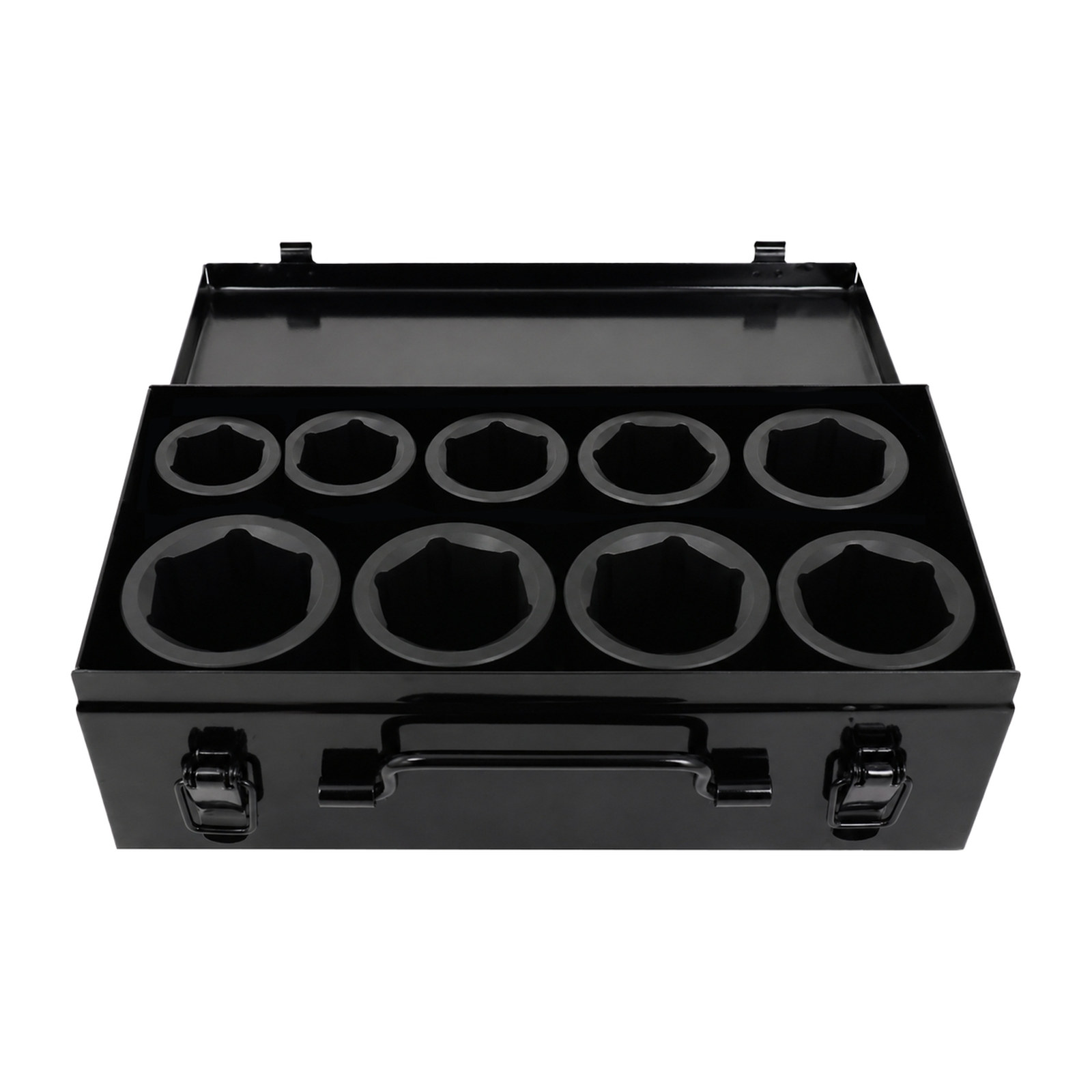 JGO. DE 9 DADOS DE IMPACTO LARGOS CUADRO 1" FRACC. - Imagen 2