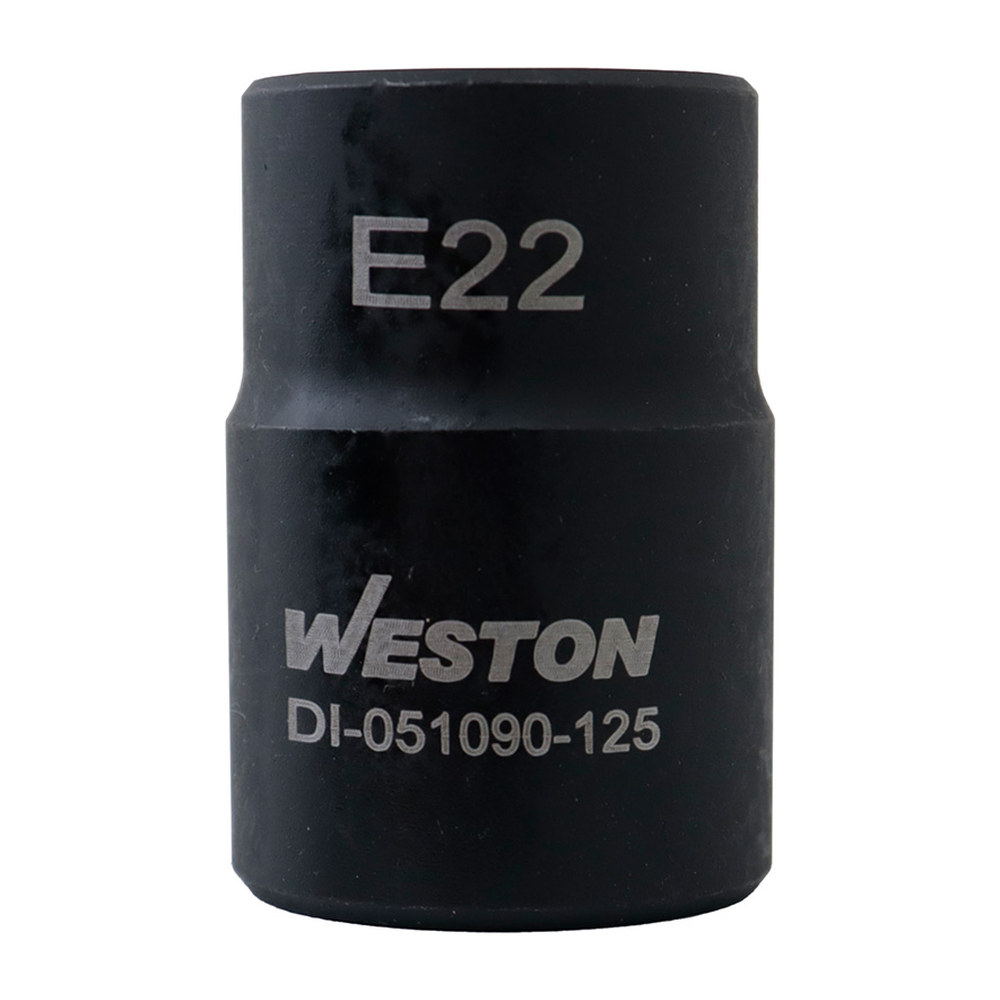DADOS DE IMPACTO CUADRO 1/2" CON PUNTA TORX E22