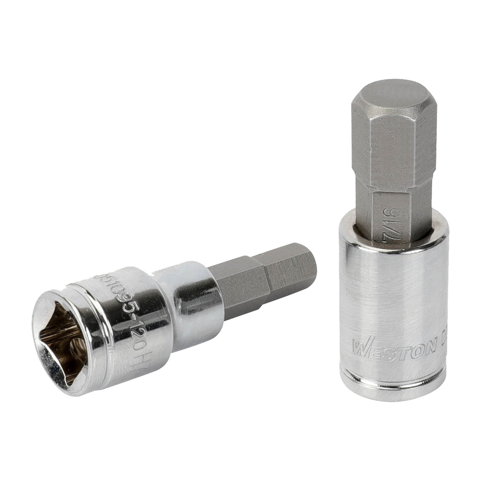 JGO. DE 33 DADOS DE IMPACTO CUADRO 1/4" 3/8" Y 1/2" PUNTA HEXAGONALE FRACC. Y METRIC. - Imagen 2