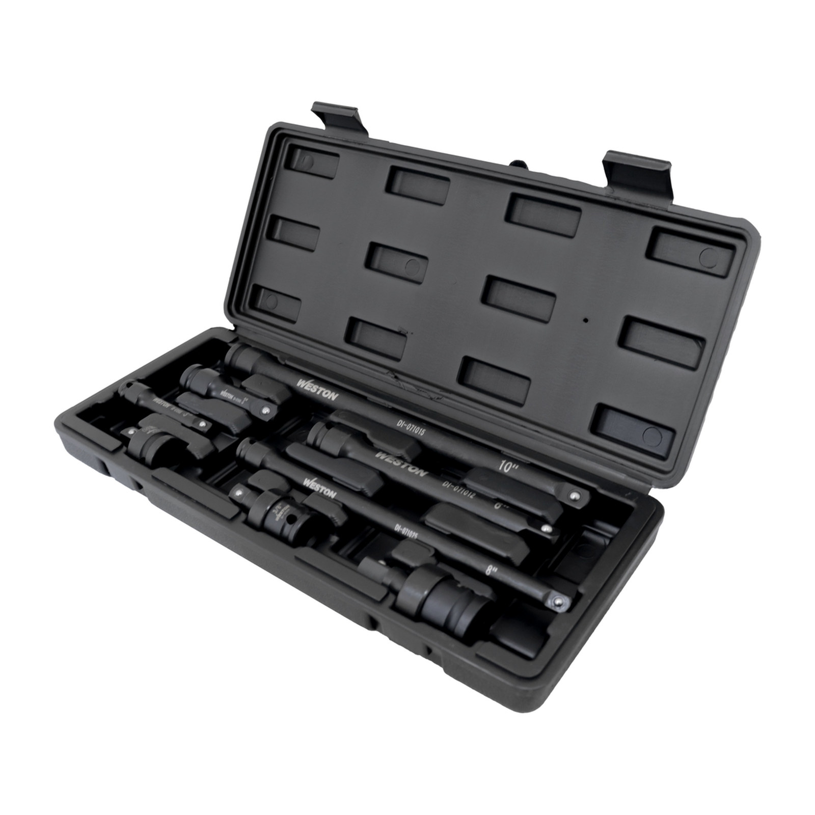 JGO. DE 8 ACCESORIOS PARA DADOS DE IMPACTO CUADRO 3/8" Y 1/2"