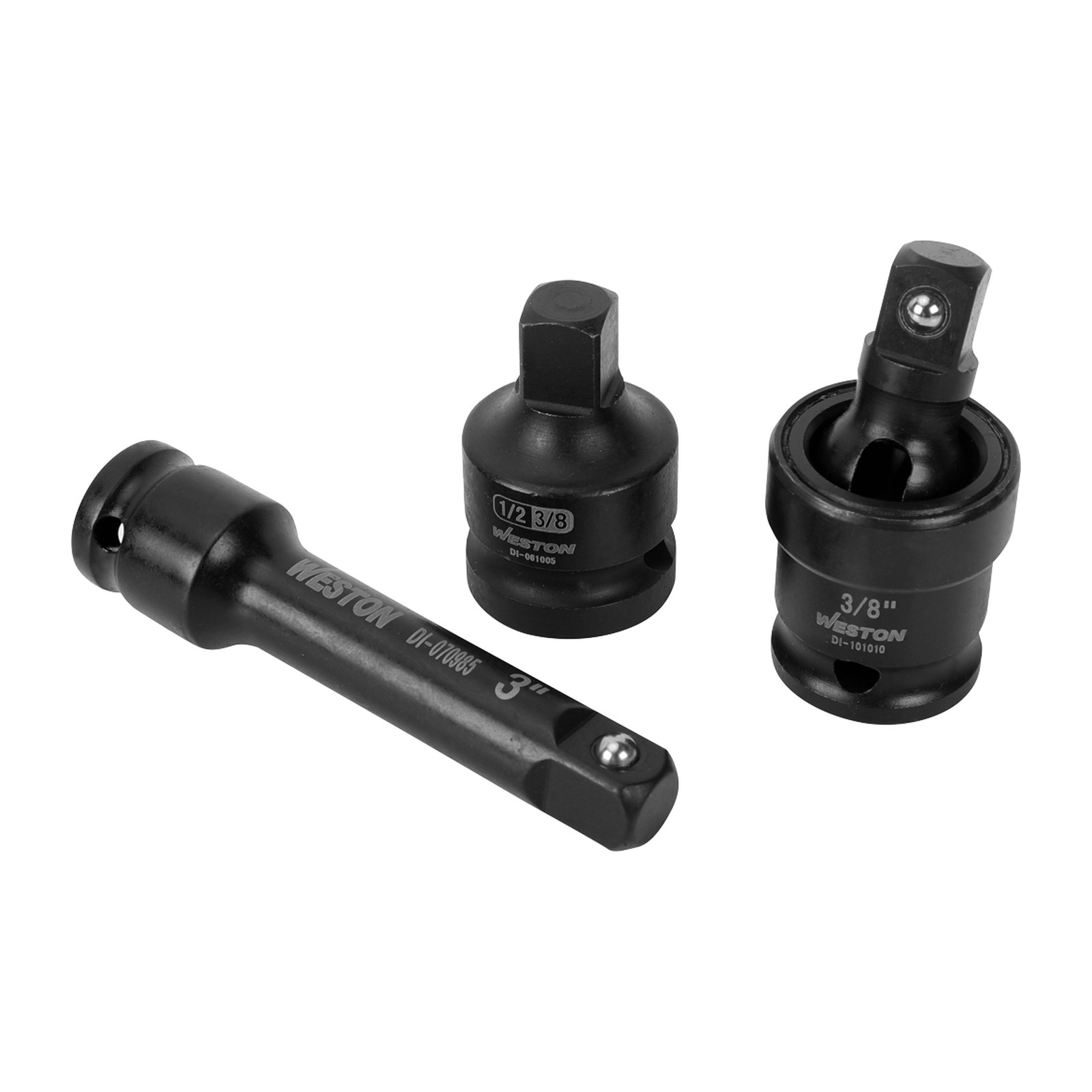 JGO. DE 8 ACCESORIOS PARA DADOS DE IMPACTO CUADRO 3/8" Y 1/2" - Imagen 2