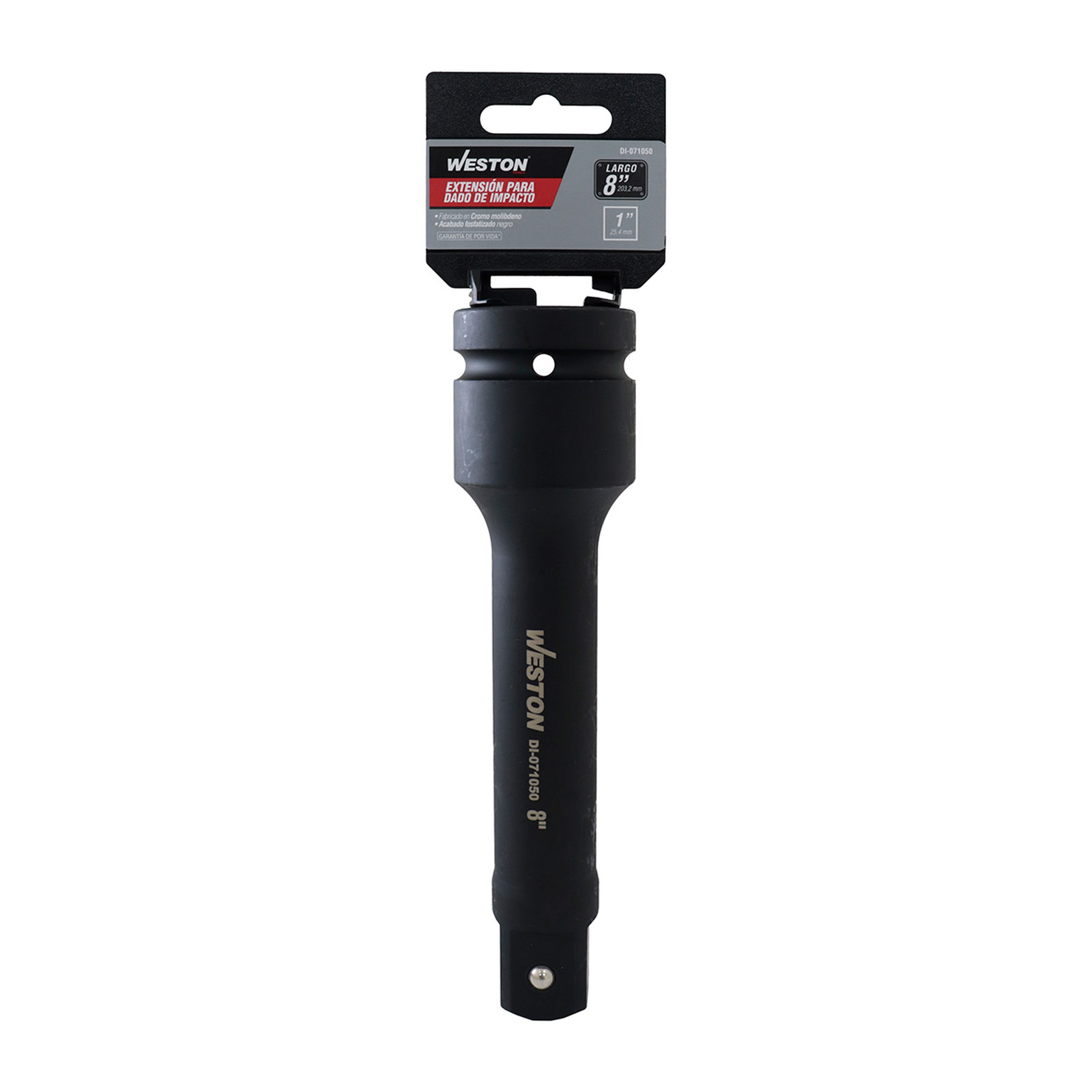 EXTENSION P/DADO DE IMPACTO CUADRO 1" LARGO 8"