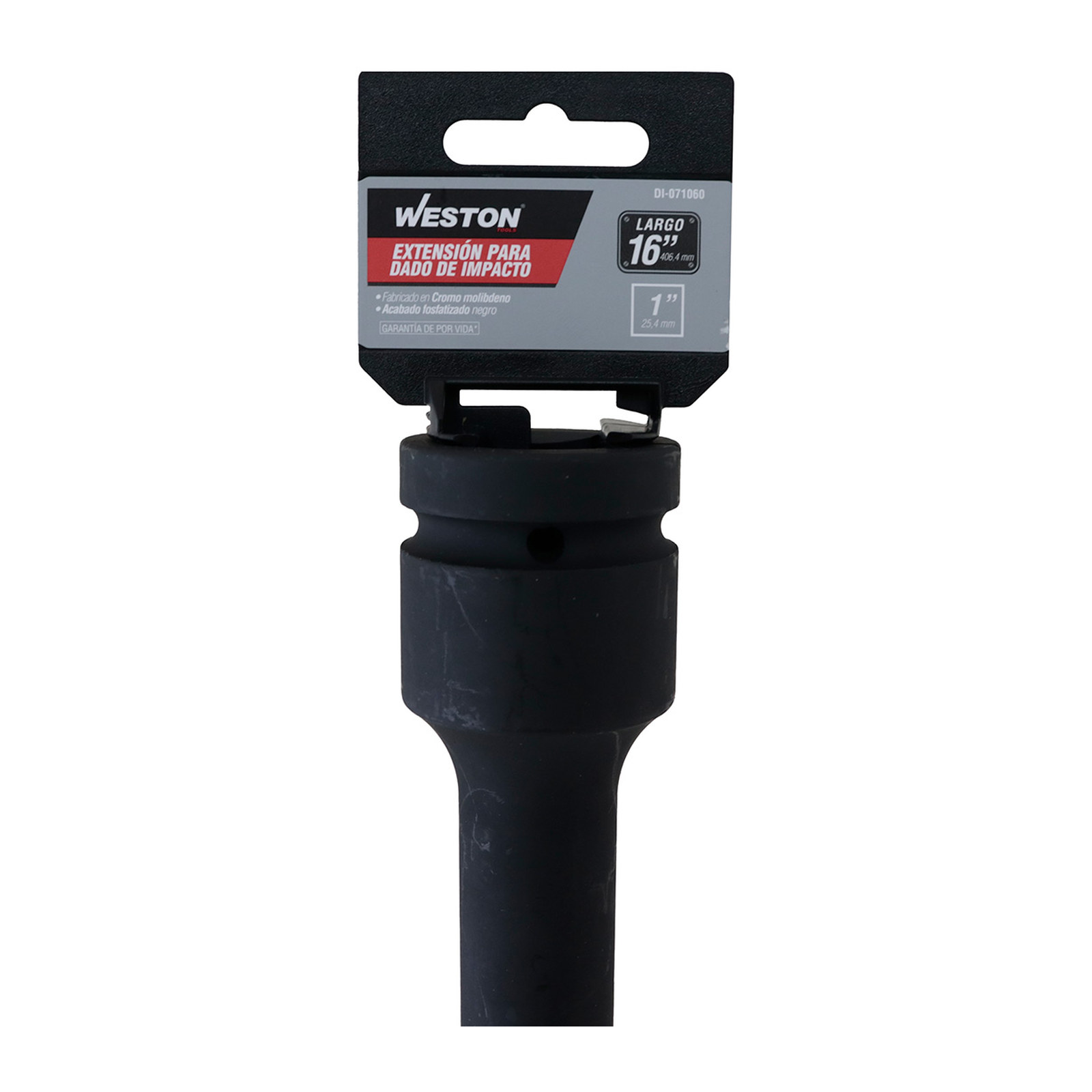 EXTENSION P/DADO DE IMPACTO CUADRO 1" LARGO 16" - Imagen 2
