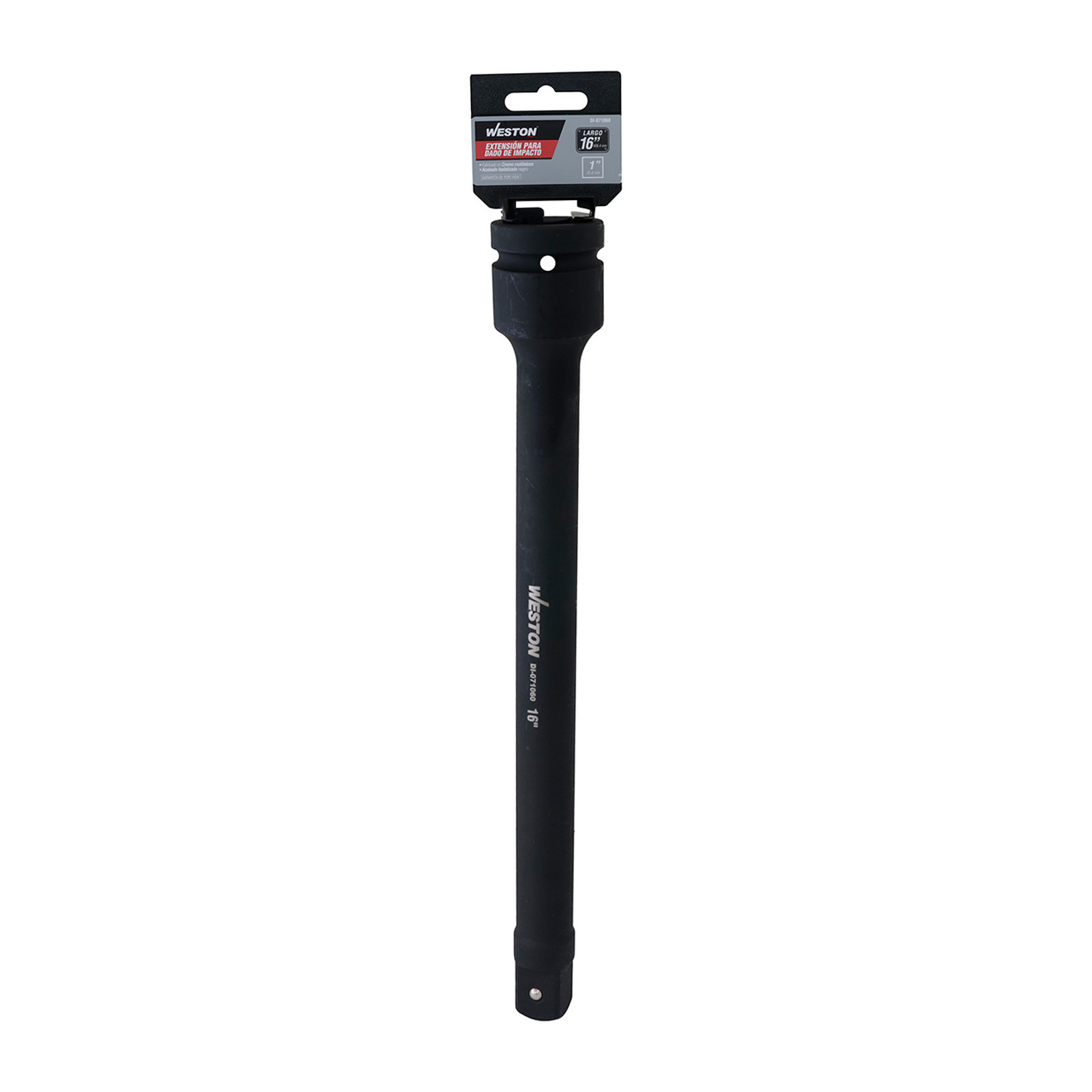 EXTENSION P/DADO DE IMPACTO CUADRO 1" LARGO 16" - Imagen 3