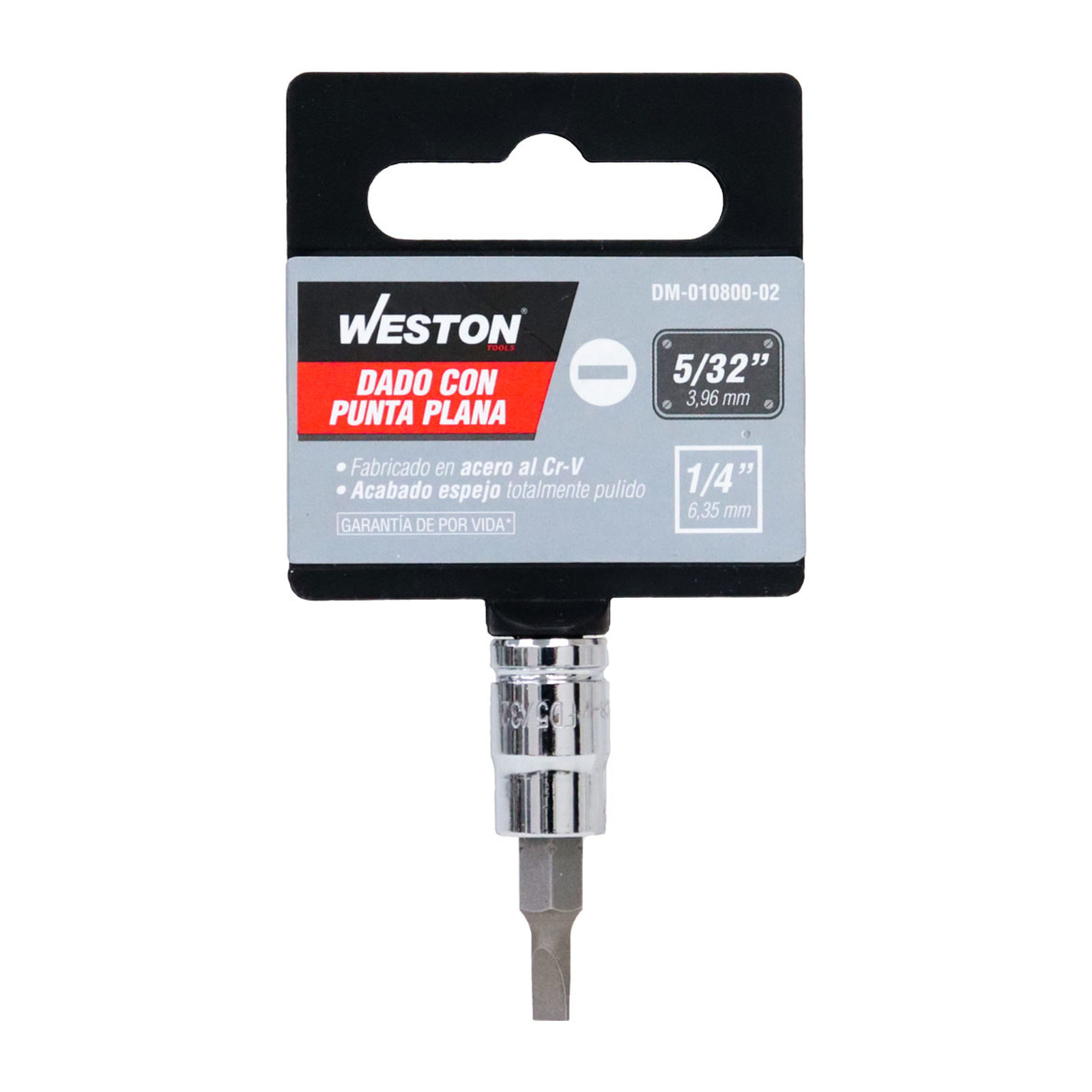DADO CUADRO 1/4" CON PUNTA PLANA 5/32" - Imagen 4