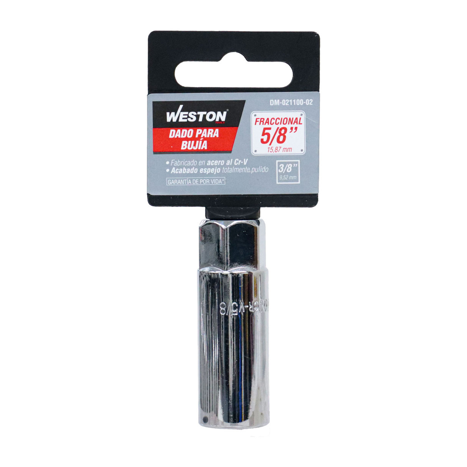 DADO CUADRO 3/8" PARA BUJIA 5/8" - Imagen 4