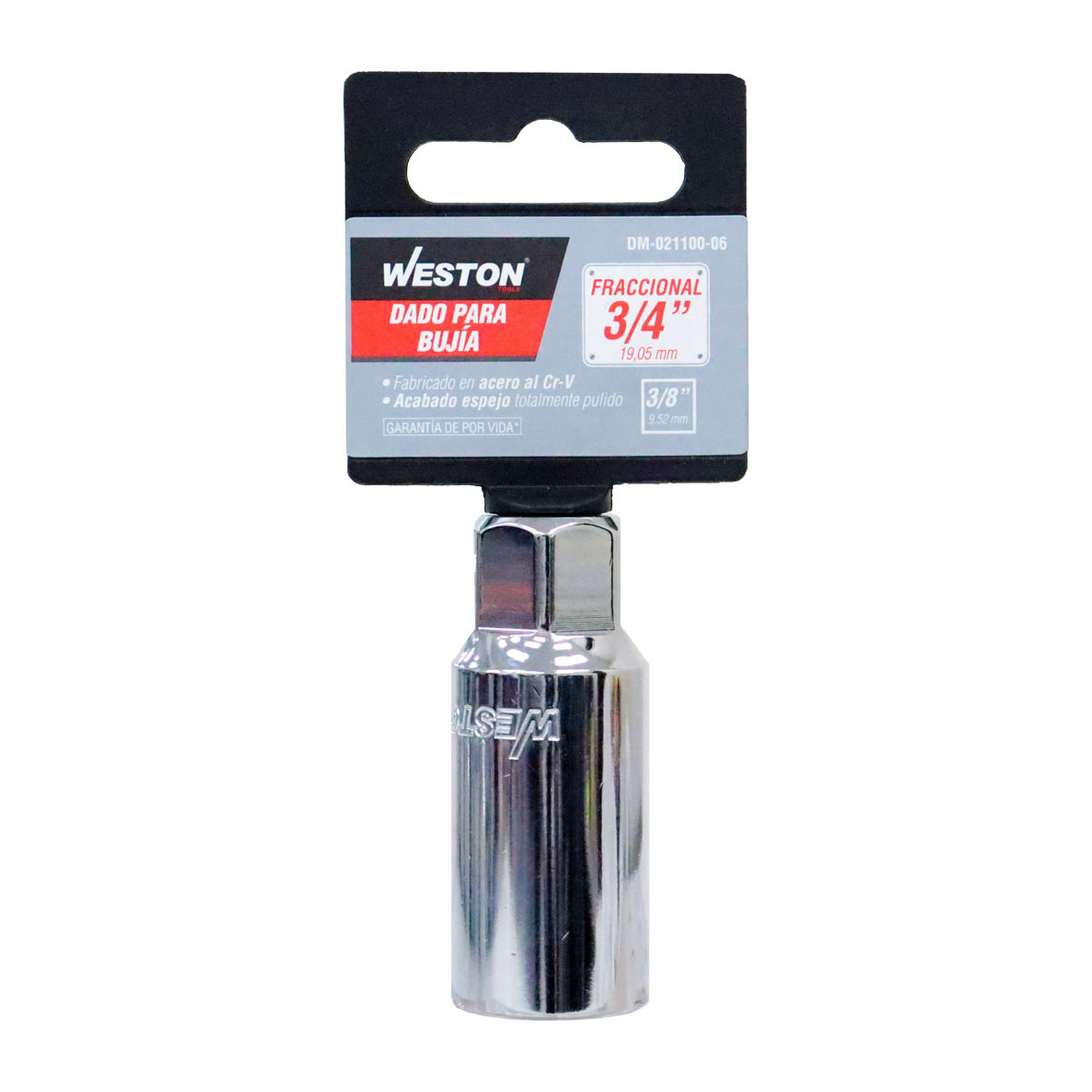 DADO CUADRO 3/8" PARA BUJIA 3/4" - Imagen 4