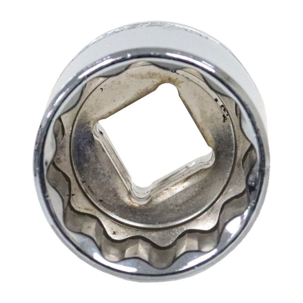 DADO CORTO CUADRO 1/2" 12 PUNTAS, 1" - Imagen 2