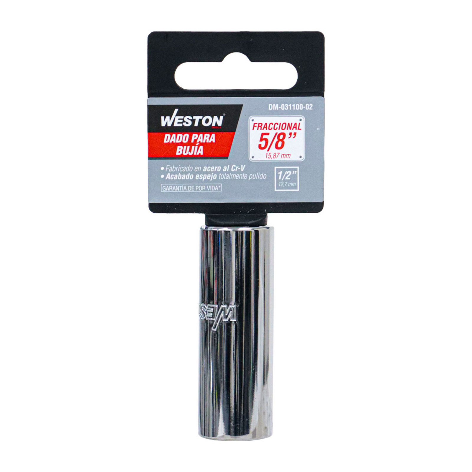 DADO CUADRO 1/2" PARA BUJIA 5/8" - Imagen 4