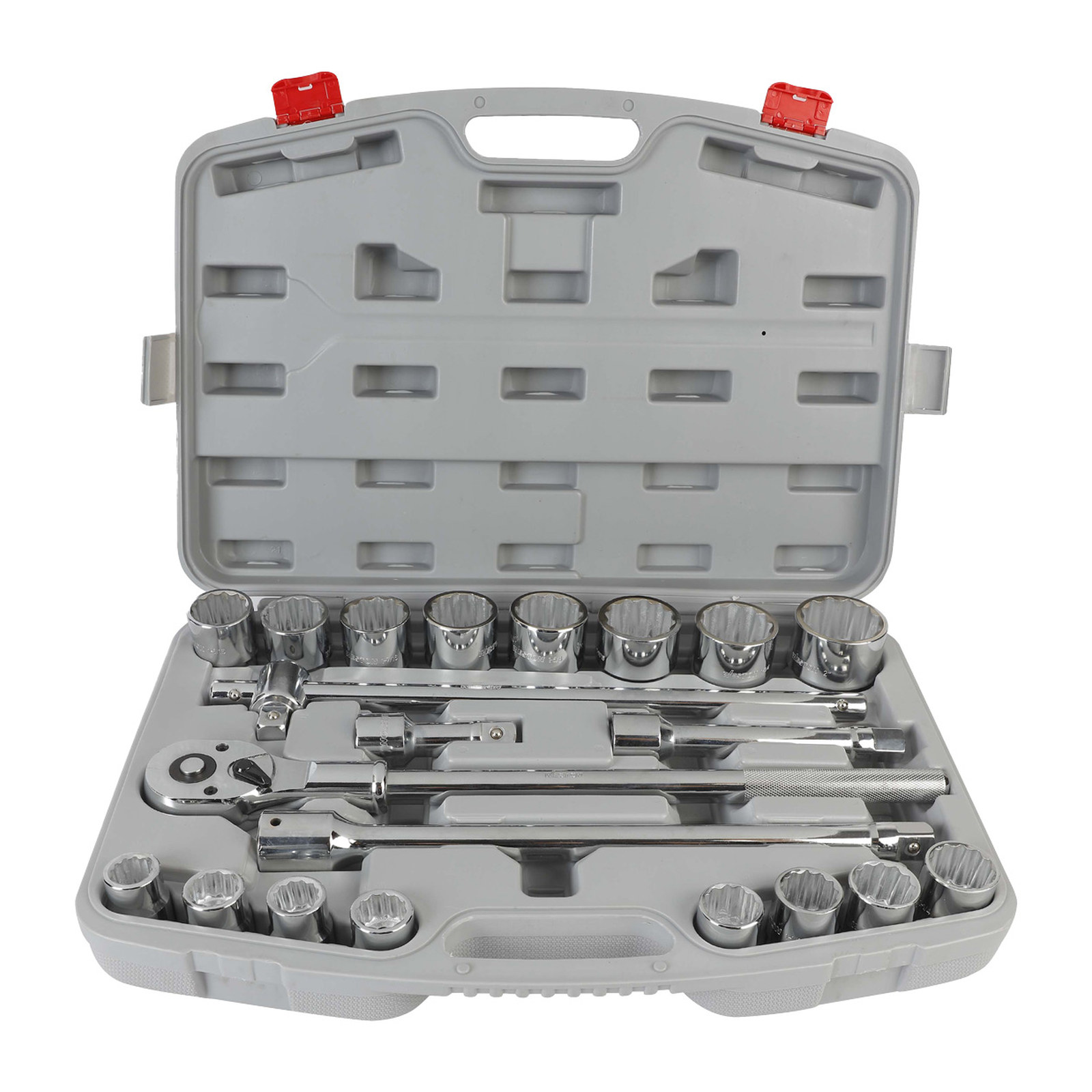Juego de 21 Dados Cuadro 3/4" Métrico para Mecánico Weston
