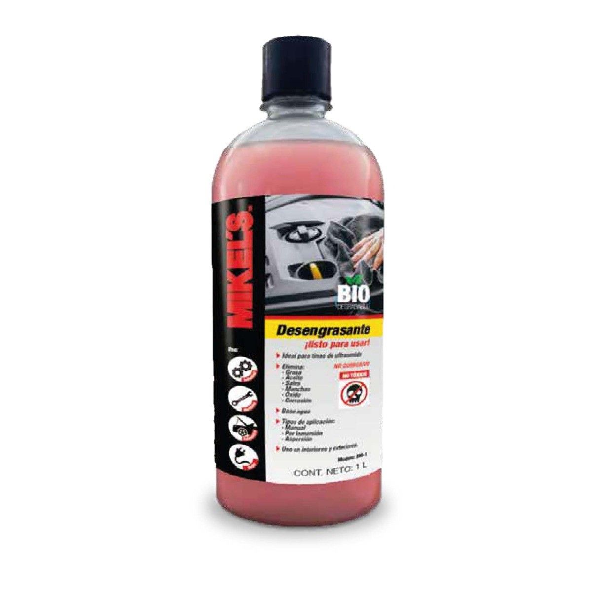 MIKELS DM-1 Desengrasante biodegradable 1 lt