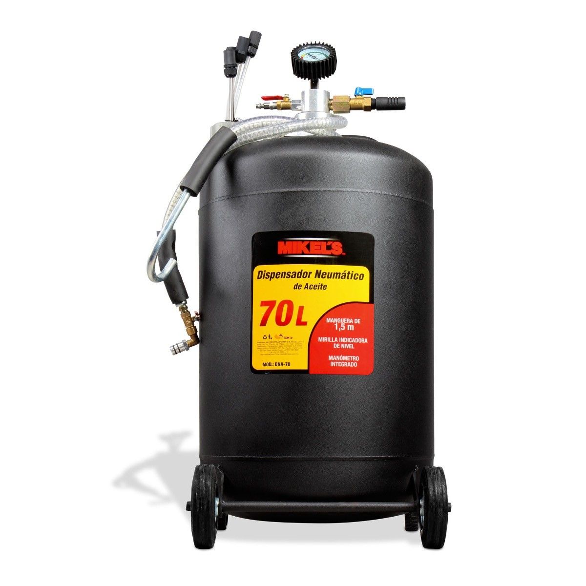 MIKELS DNA-70 Dispensador neumático de aceite (70 lts)
