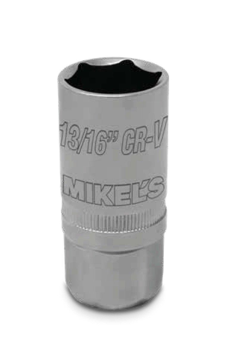 MIKELS DPB-122 Dado para bujía 6 puntas 1/2” X 13/16”